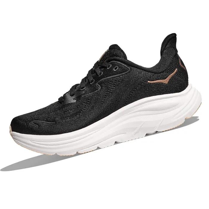 Zapatillas running mujer - Clifton 10 - negro/rosa 2/5