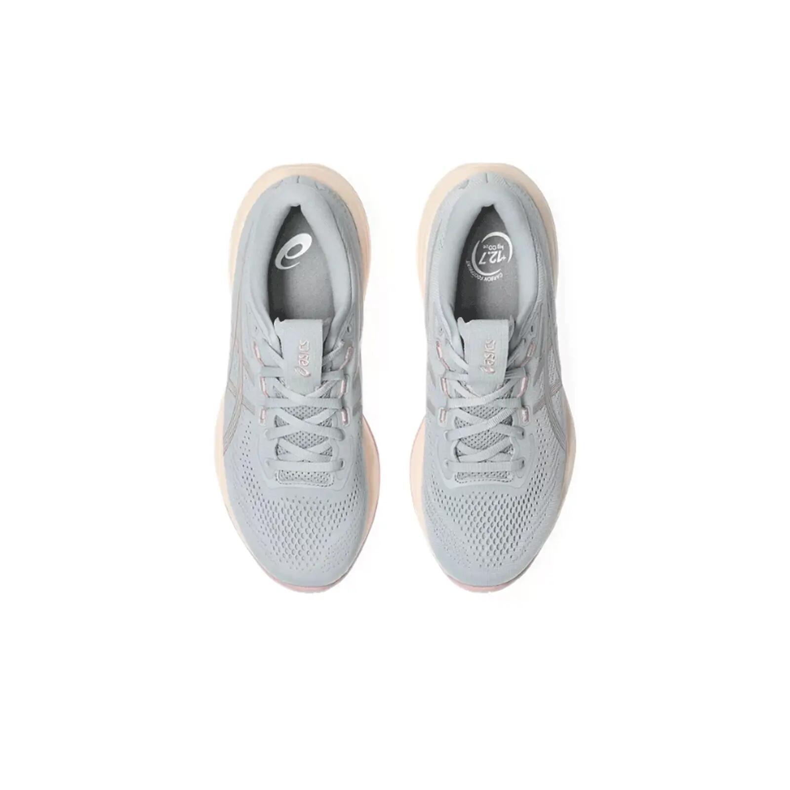 ASICS Gel-Cumulus 28 Running Shoes Grey/Pink 3/4