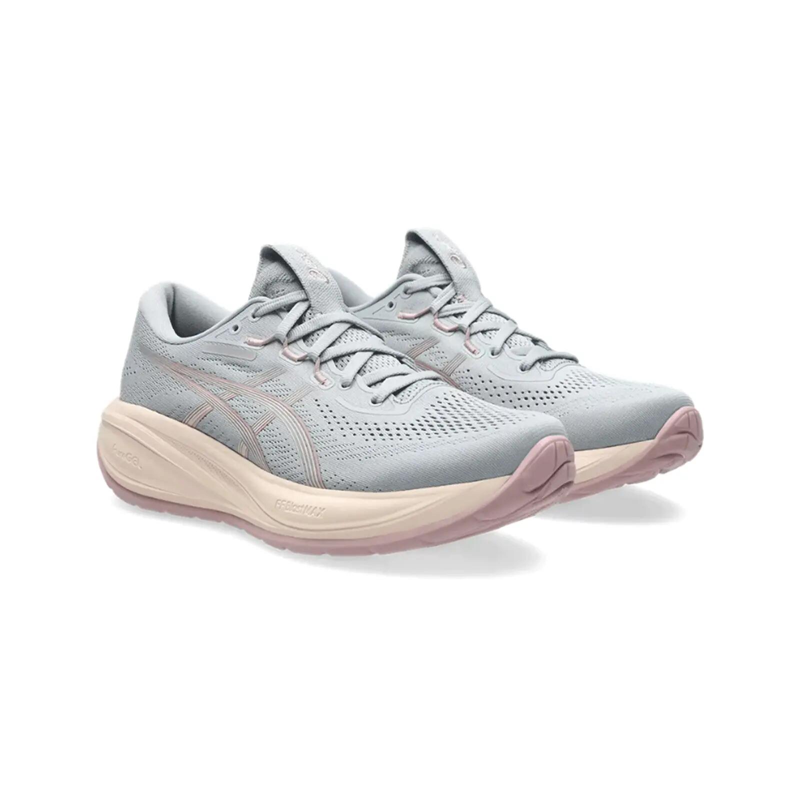 ASICS Gel-Cumulus 28 Running Shoes Grey/Pink 2/4