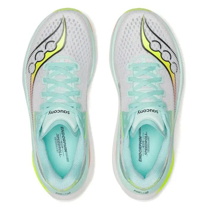 Chaussures running - Femme - Azura - PWRRUN PB - White/Splash 4/4