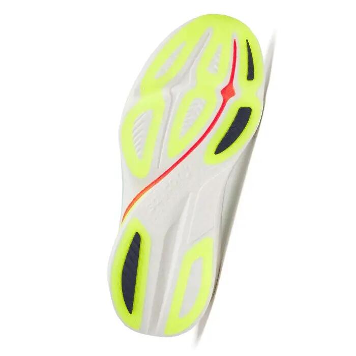 Saucony Endorphin Azura scarpe da corsa uomo bianco/giallo/blu 3/4