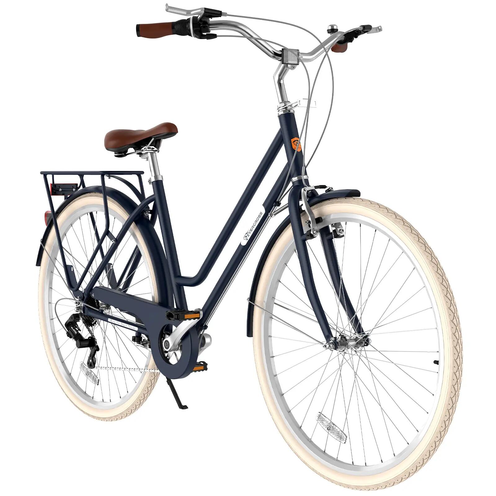 Stadsfiets EM10 – 28" – 6 Versnellingen – Aluminium Frame – V-Brakes 3/15