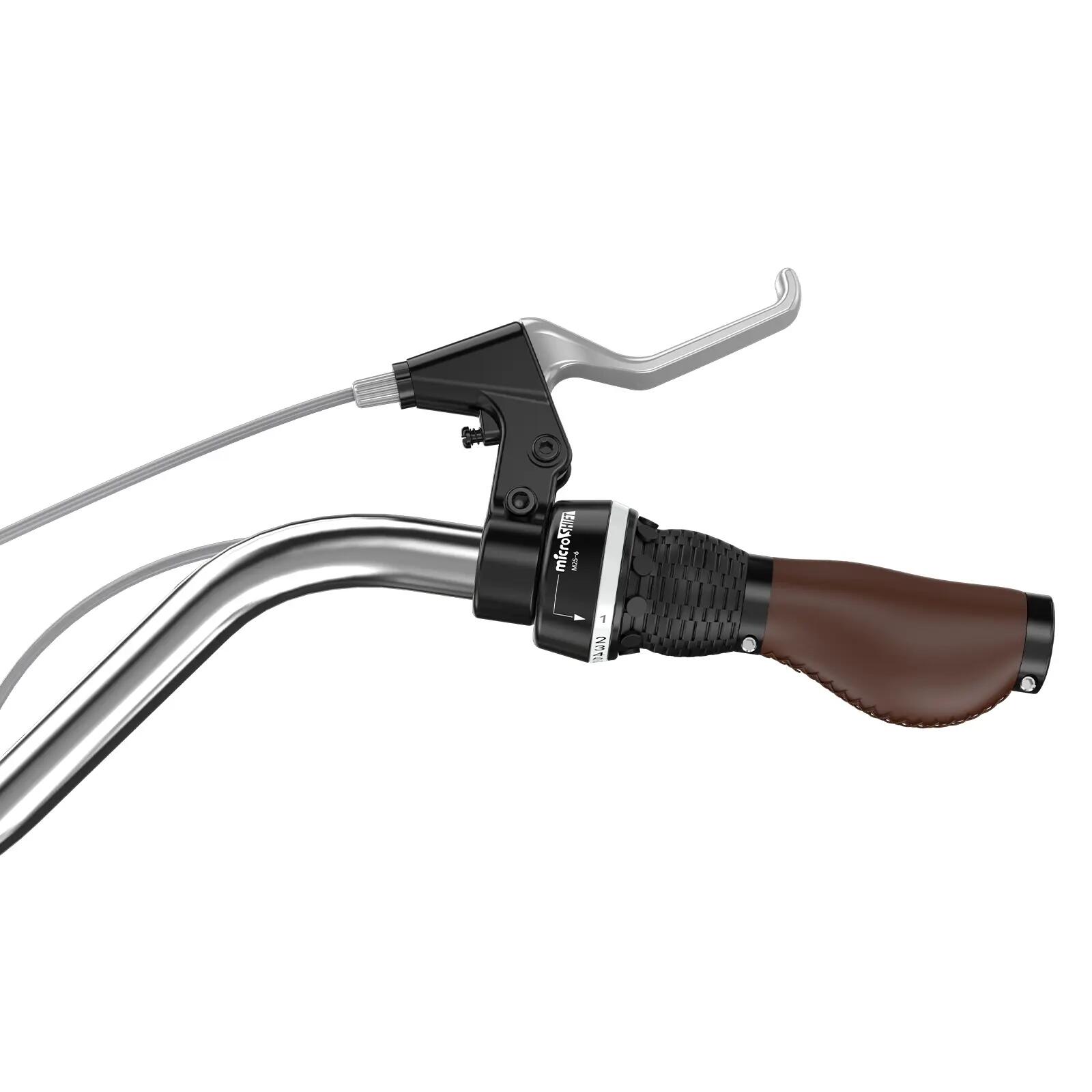 Stadsfiets EM10 – 28" – 6 Versnellingen – Aluminium Frame – V-Brakes 15/15