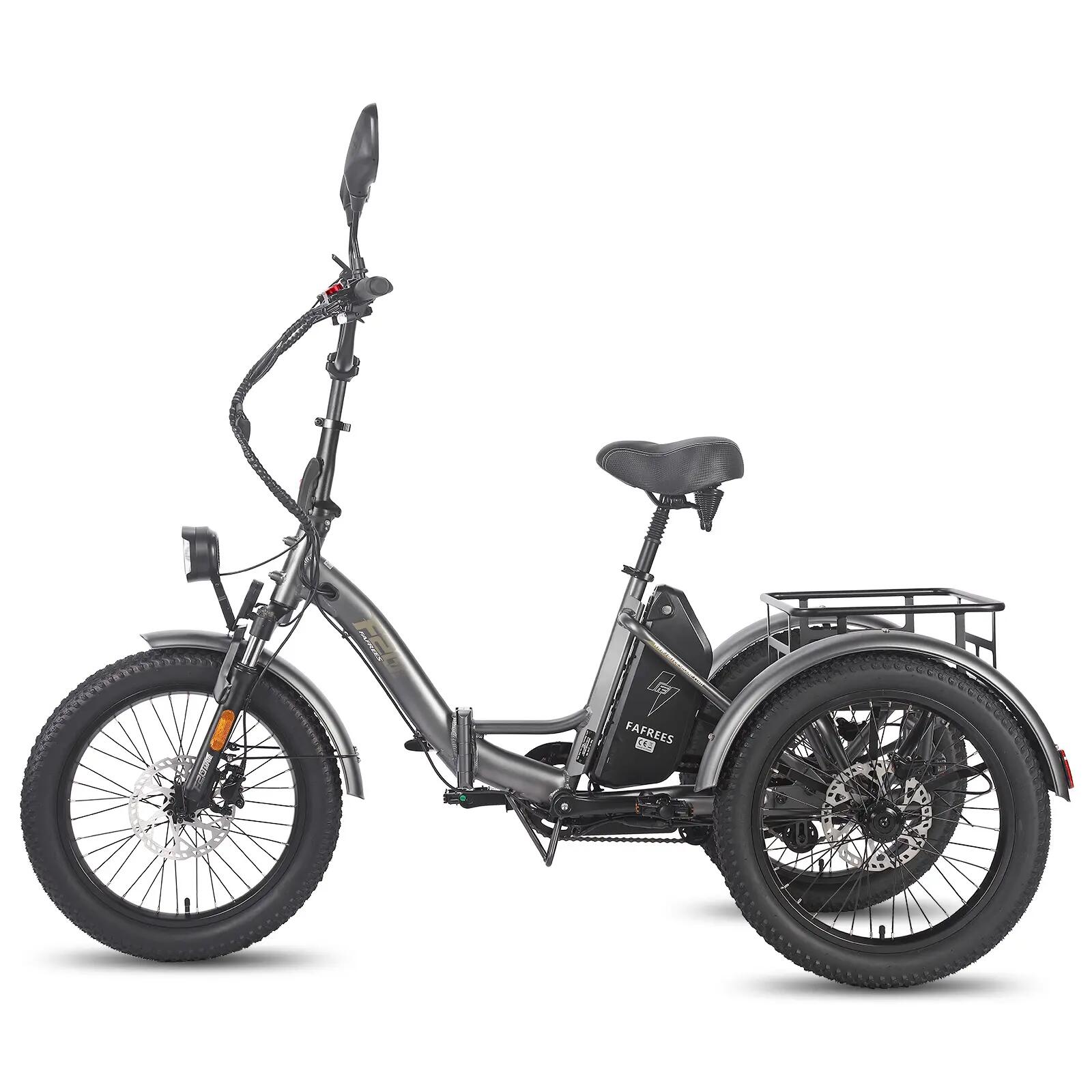 Bicicleta de carga eléctrica FAFREES F20 Mate, motor de 250 W, 48 V 21 Ah 2/15