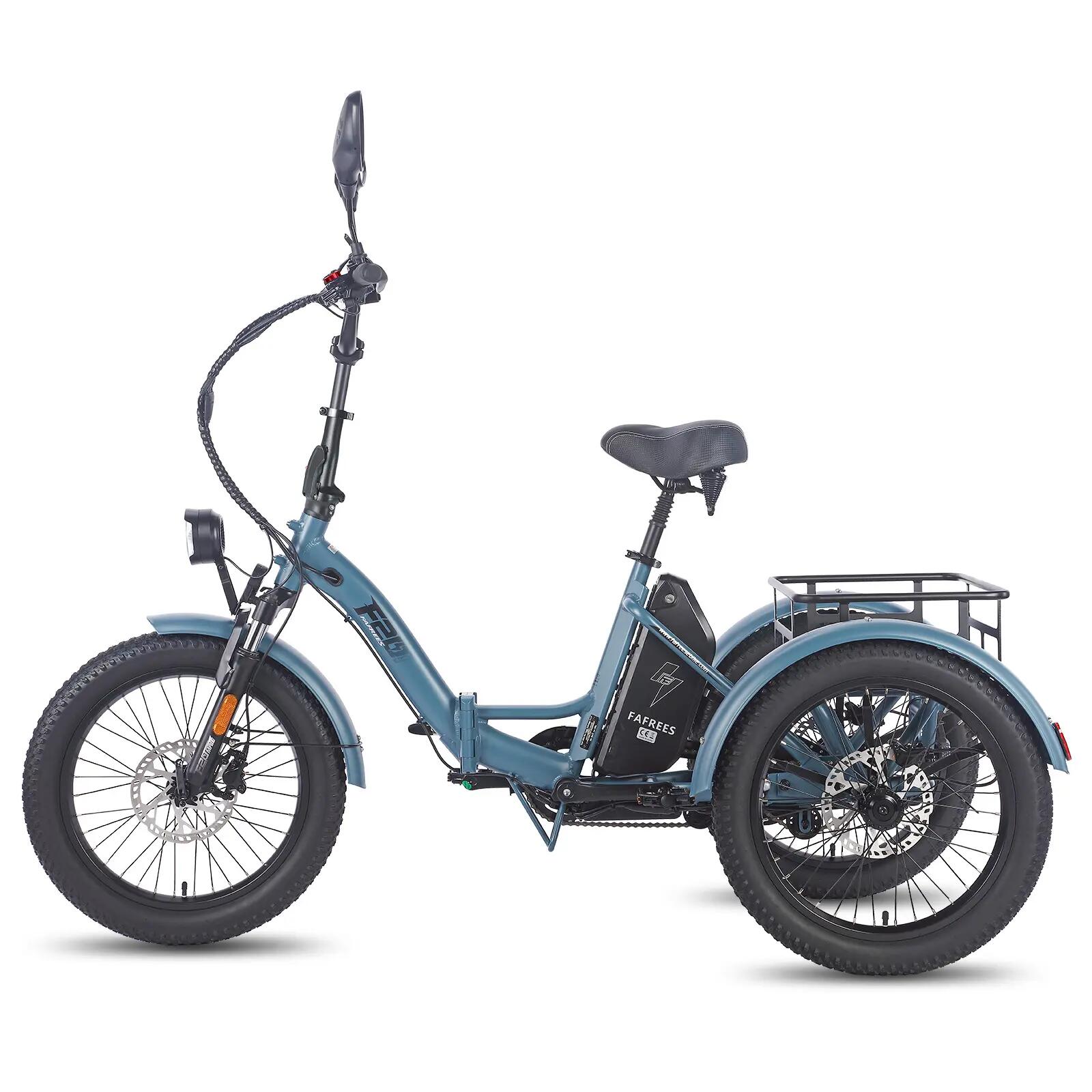 Bicicleta de carga eléctrica FAFREES F20 Mate, motor de 250 W, 48 V 21 Ah 2/15