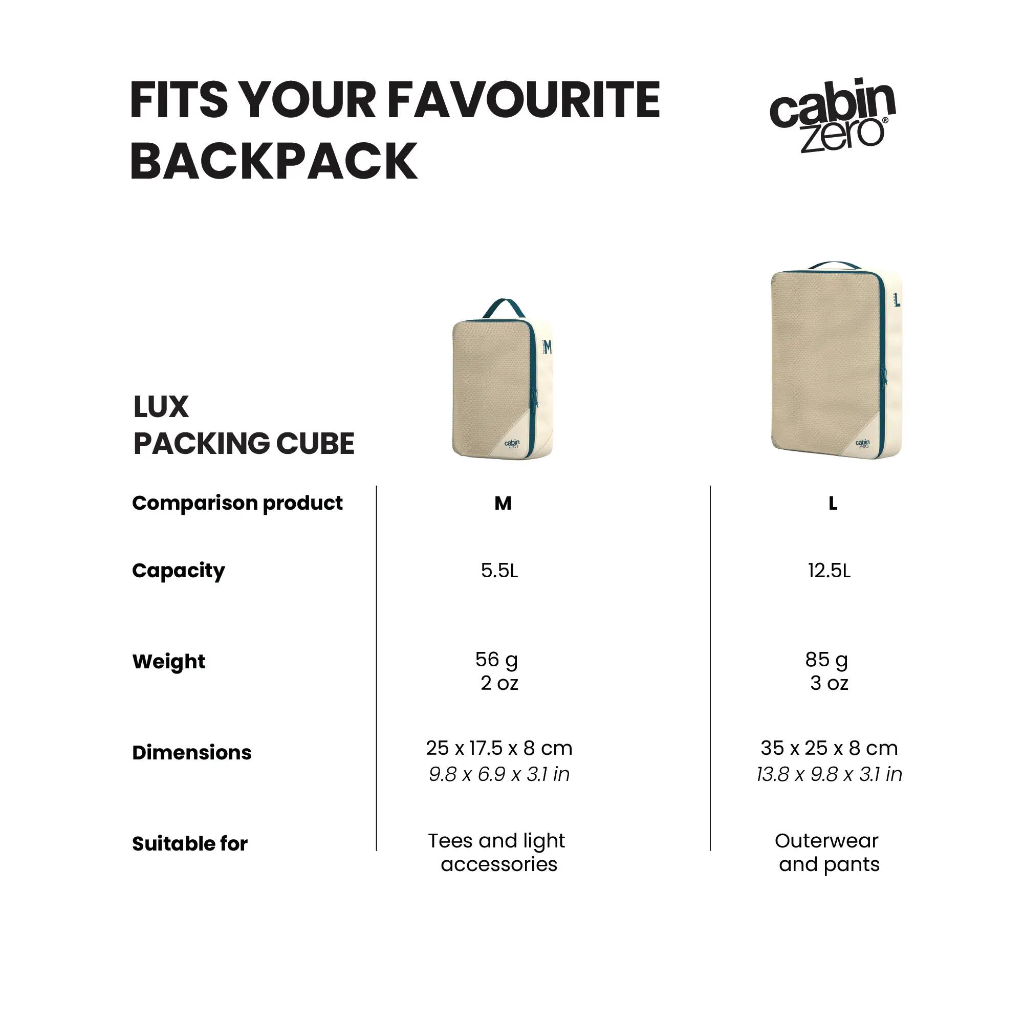 Classic Packing Cube L, Rollable Breathable Mesh Organiser for Travel & Outdoors 5/10