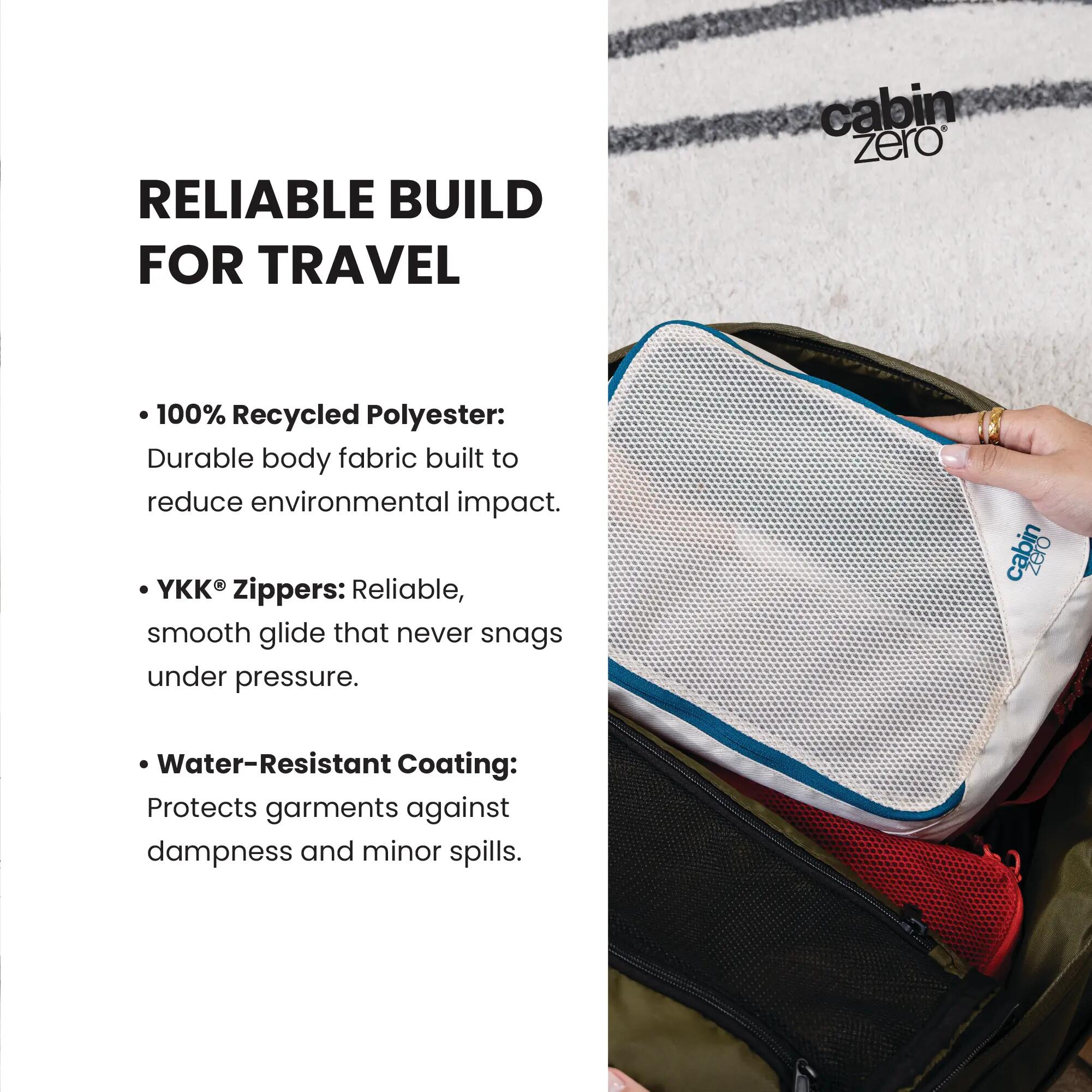 Classic Packing Cube L, Rollable Breathable Mesh Organiser for Travel & Outdoors 4/10