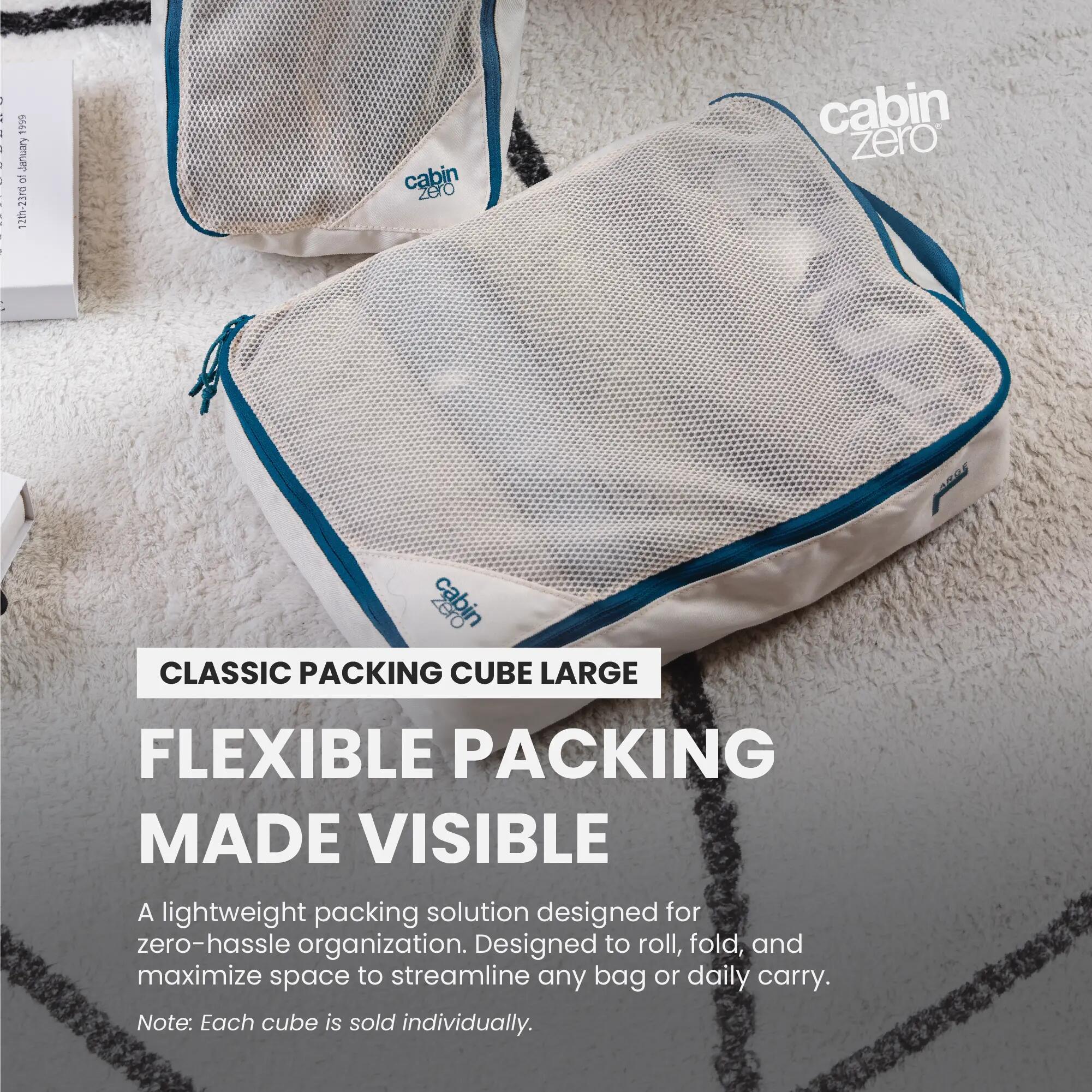 Classic Packing Cube L, Rollable Breathable Mesh Organiser for Travel & Outdoors 2/10
