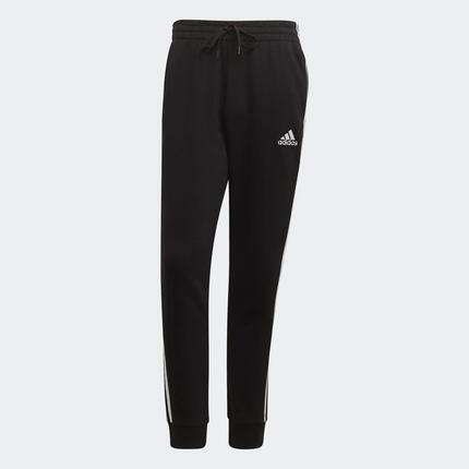 Essentials Fleece Tapered Cuff 3-Stripes Broek