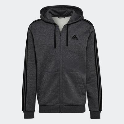 Essentials fleece 3-stripes ritshoodie