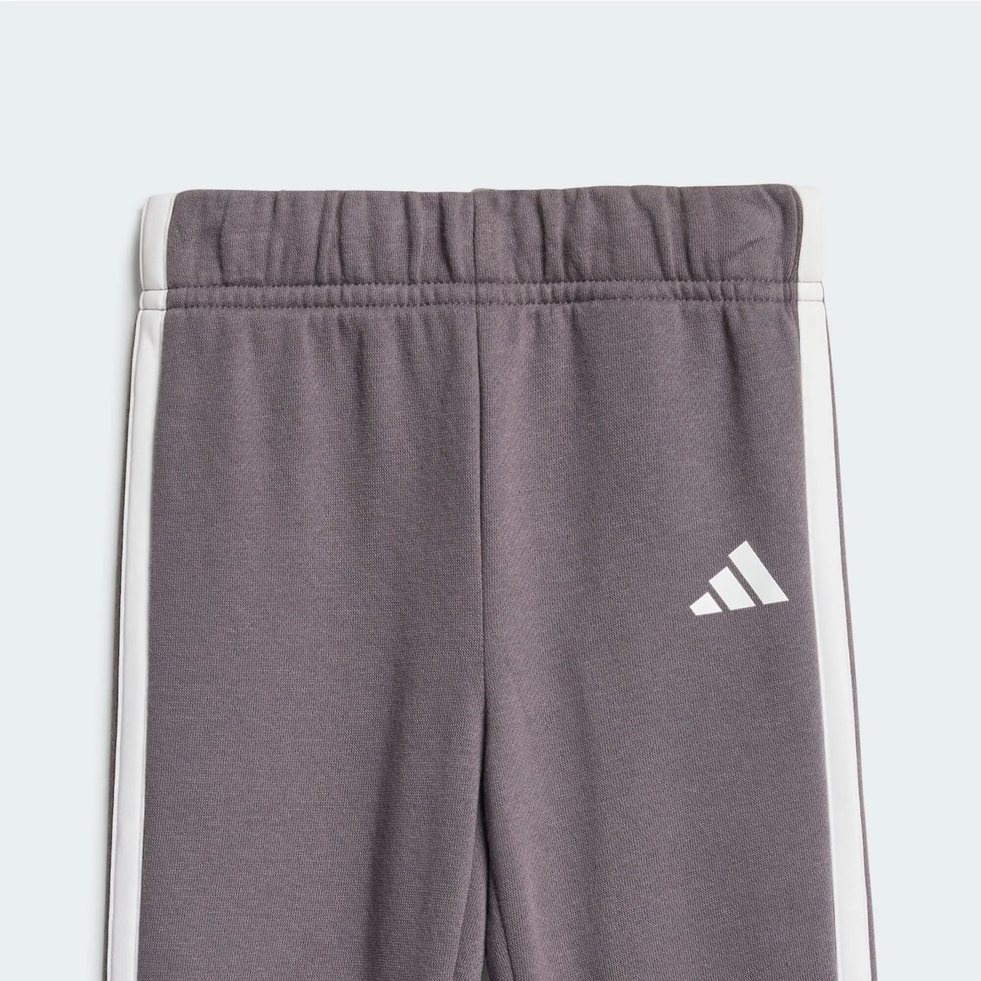 Conjunto em Fleece 3-Stripes Tiberio Seasonal Essentials – Criança 5/5