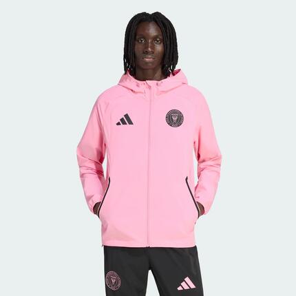 Inter Miami CF Tiro Travel Windbreaker, durchgehender Reißverschluss