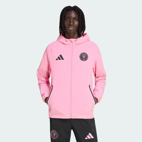Inter Miami CF Tiro Travel Windbreaker, durchgehender Reißverschluss