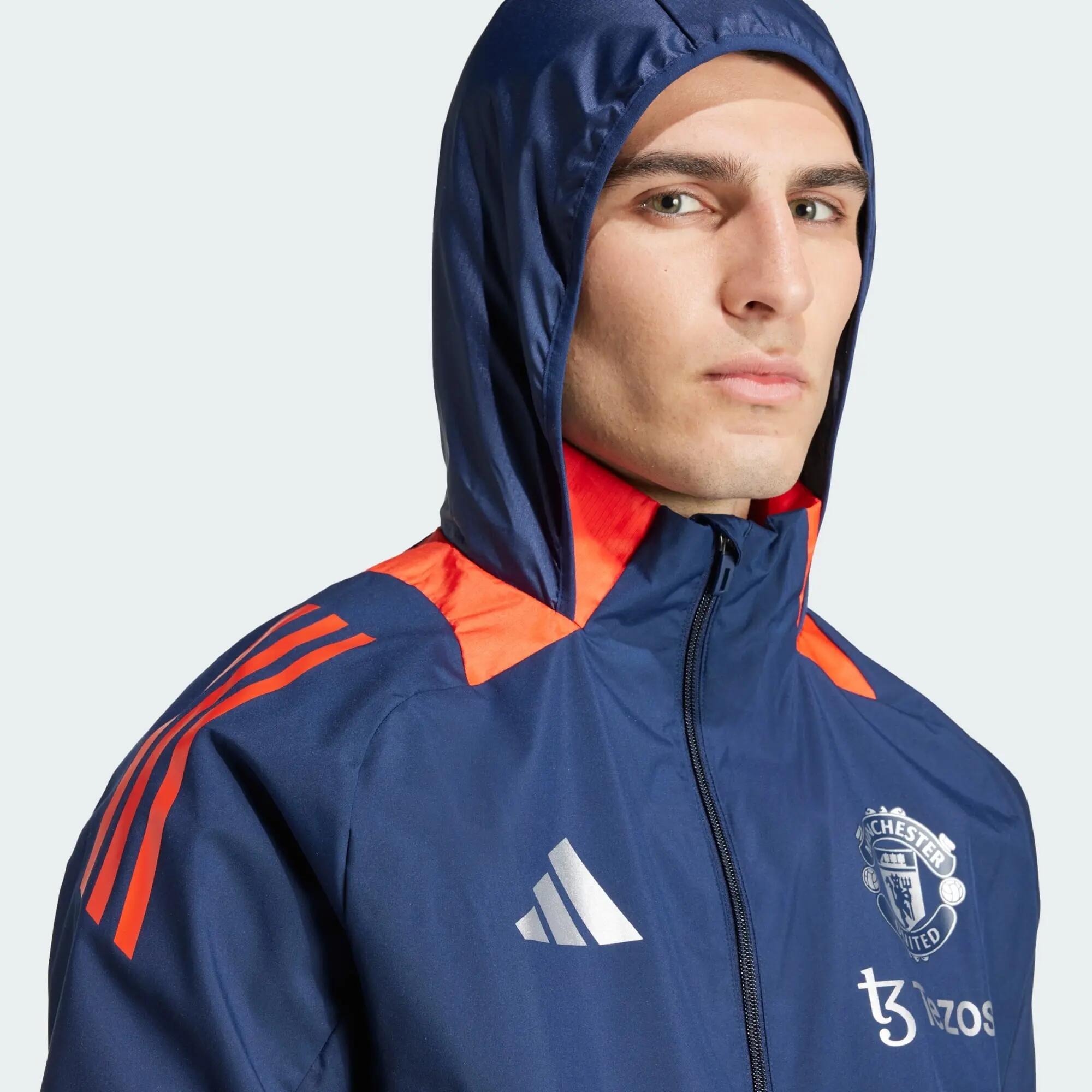 Manchester United Tiro 24 All-Weather Jacke 4/7