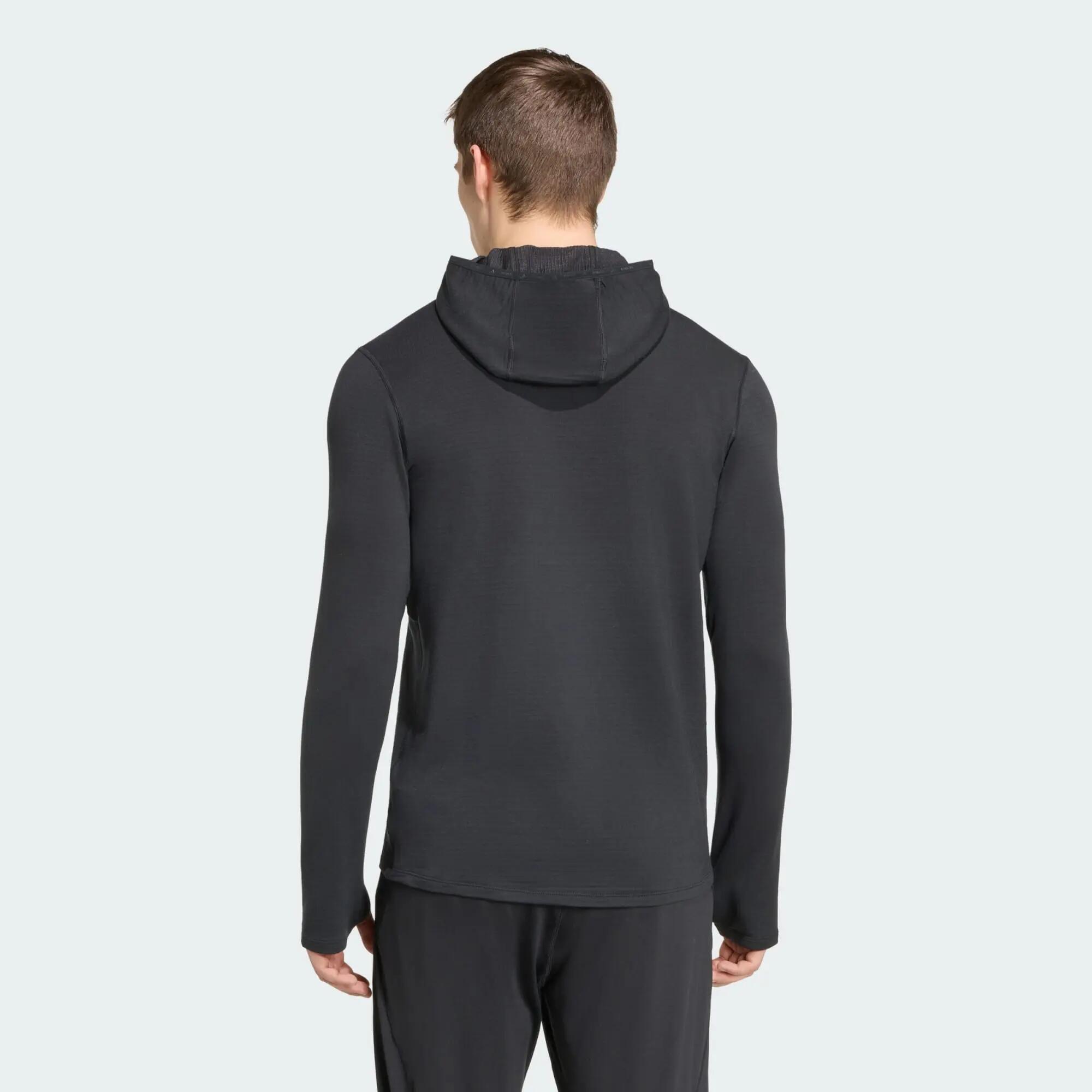 adi365 Running Essentials Winterized Sportjack met Capuchon en Lange Mouwen 3/6