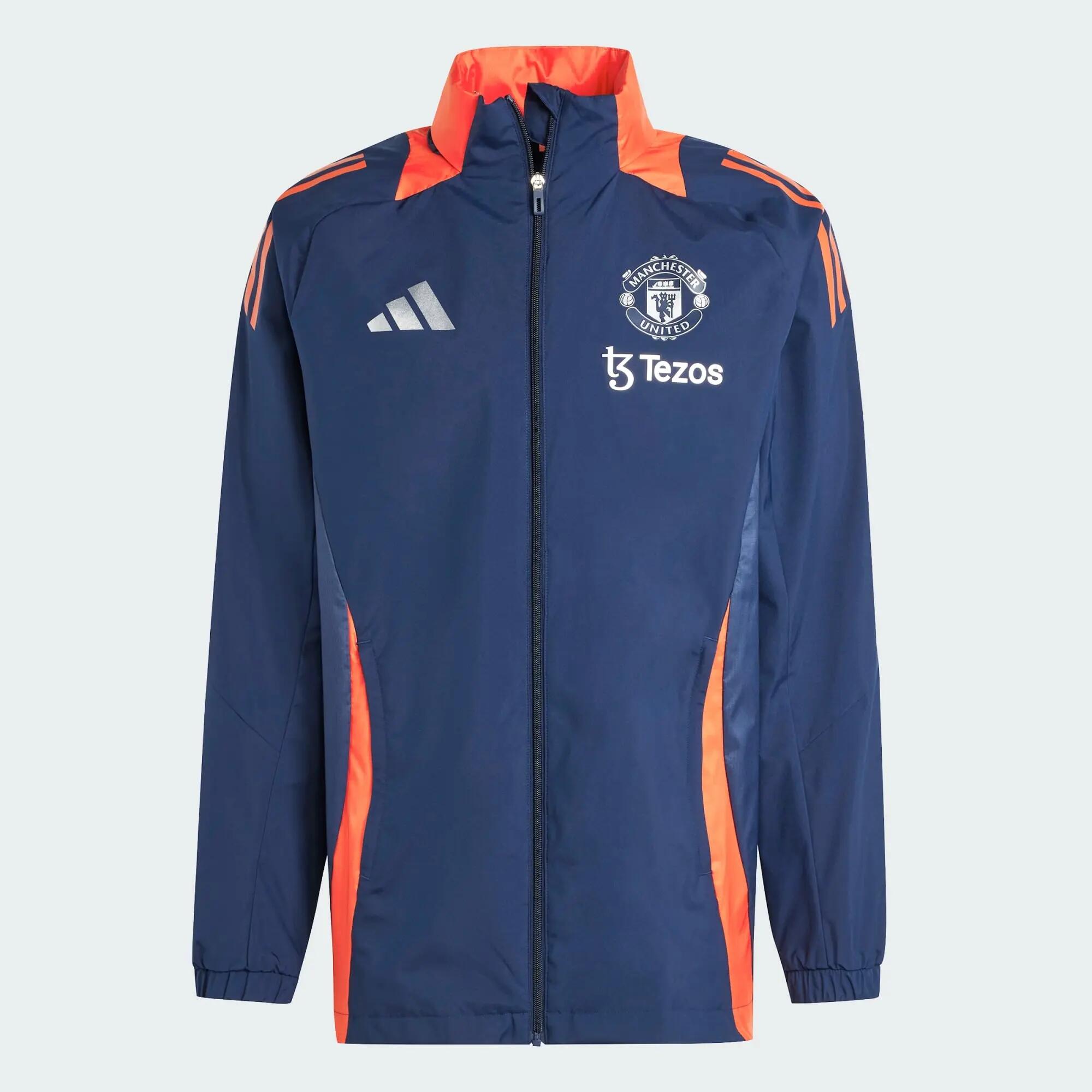 Manchester United Tiro 24 All-Weather Jacke 2/7