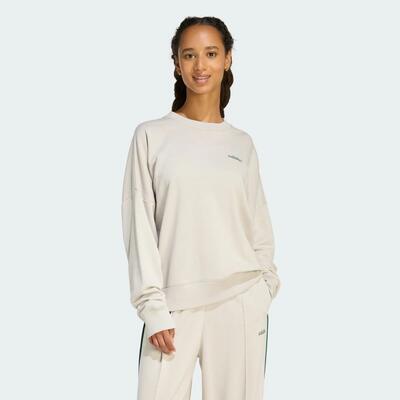 Seasonal essentials colorpop sweatshirt met geborduurde graphic