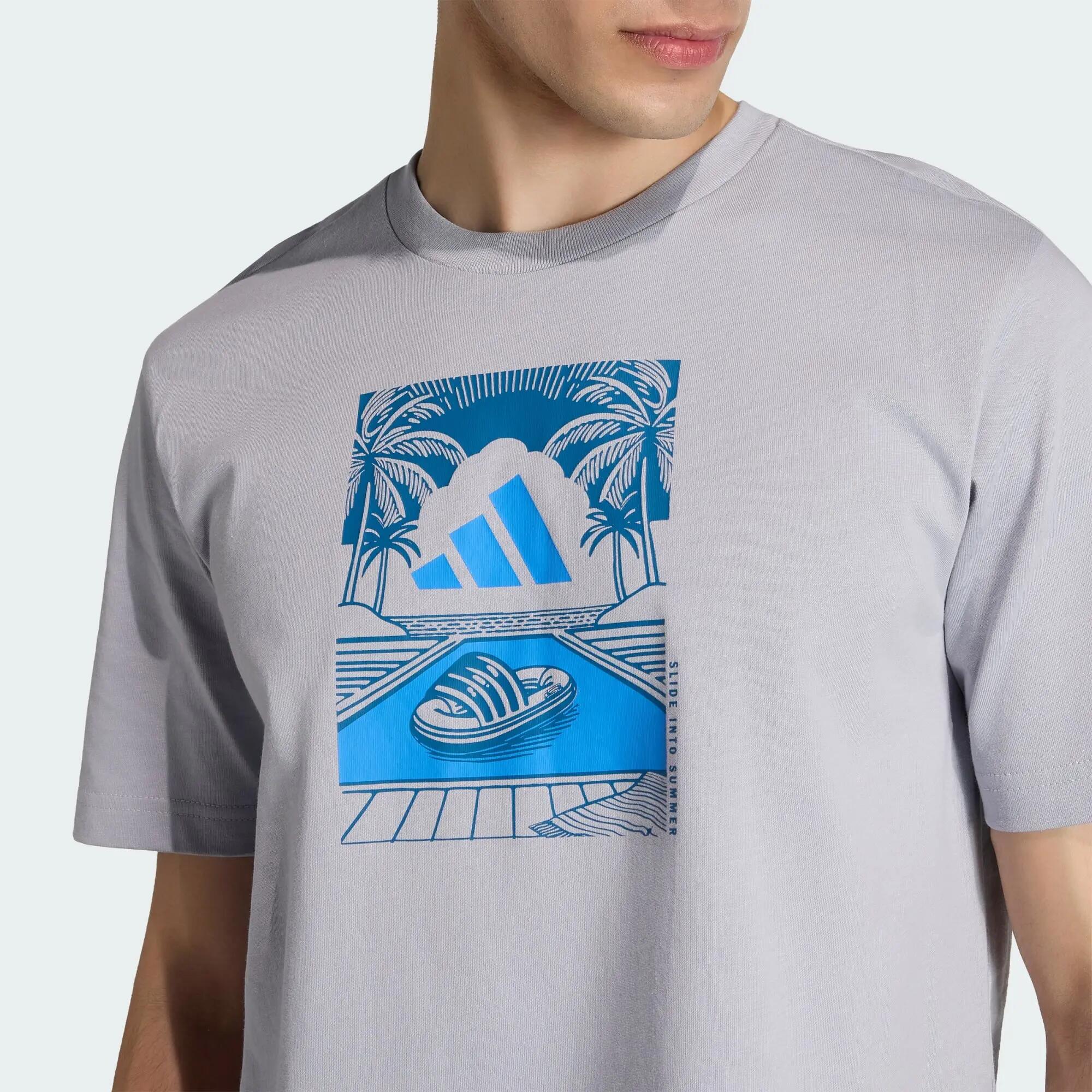 SUMMER SLIDES RELAX GRAPHIC T-SHIRT 4/6