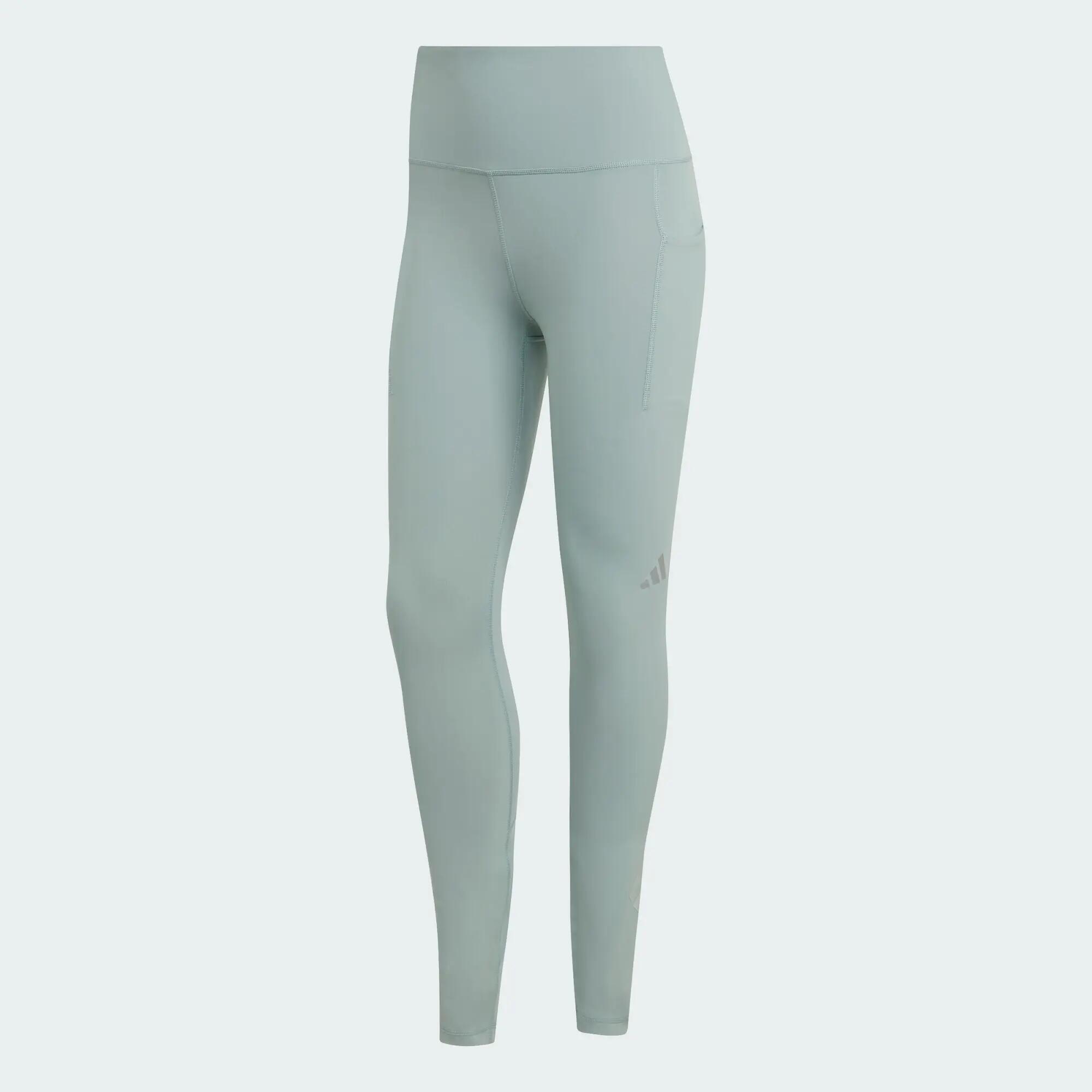 Legíny adi365 Climacool 3 Stripes Running Full Length 2/5