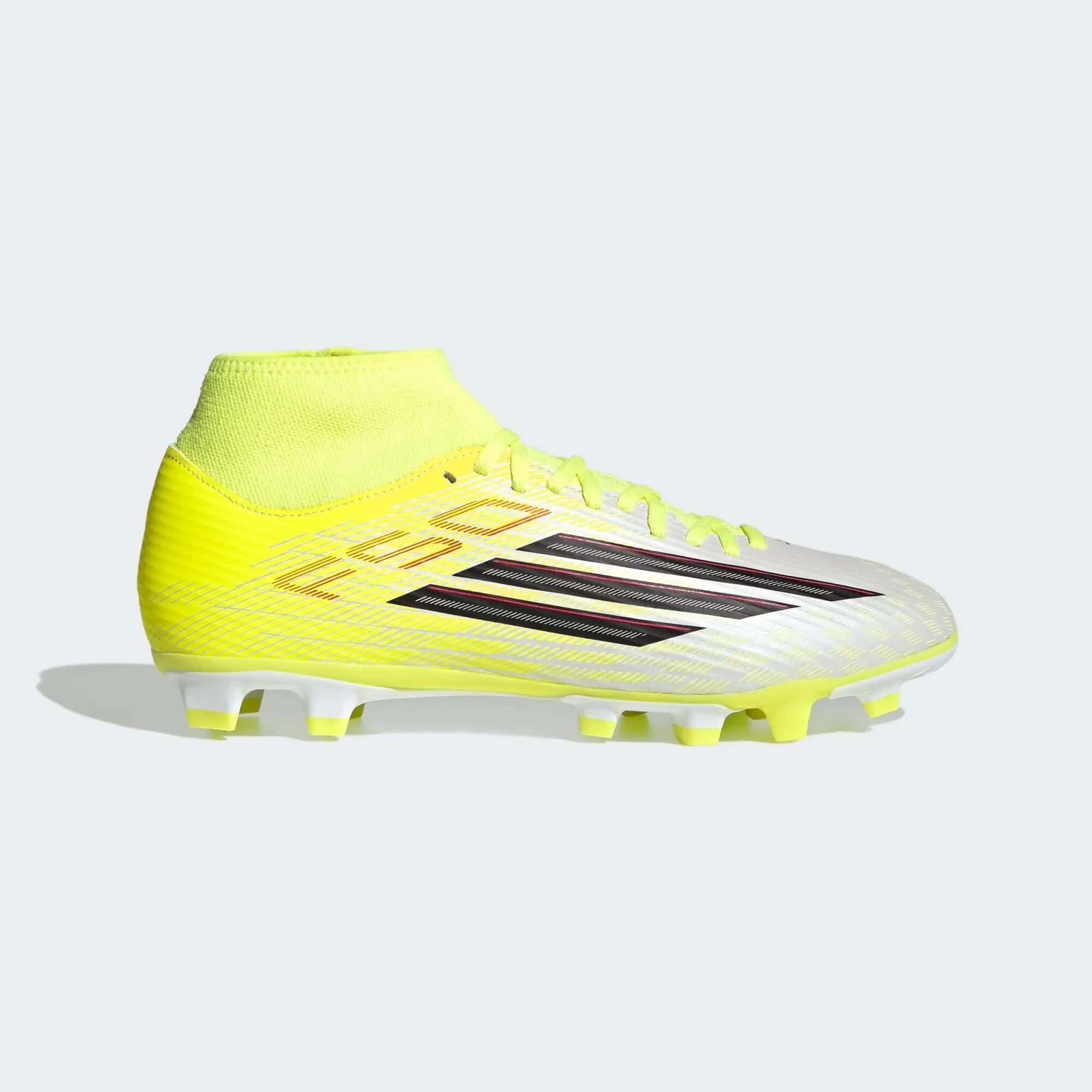 Bota de fútbol de caña media F50 CLUB césped natural seco / multisuperficie 1/15