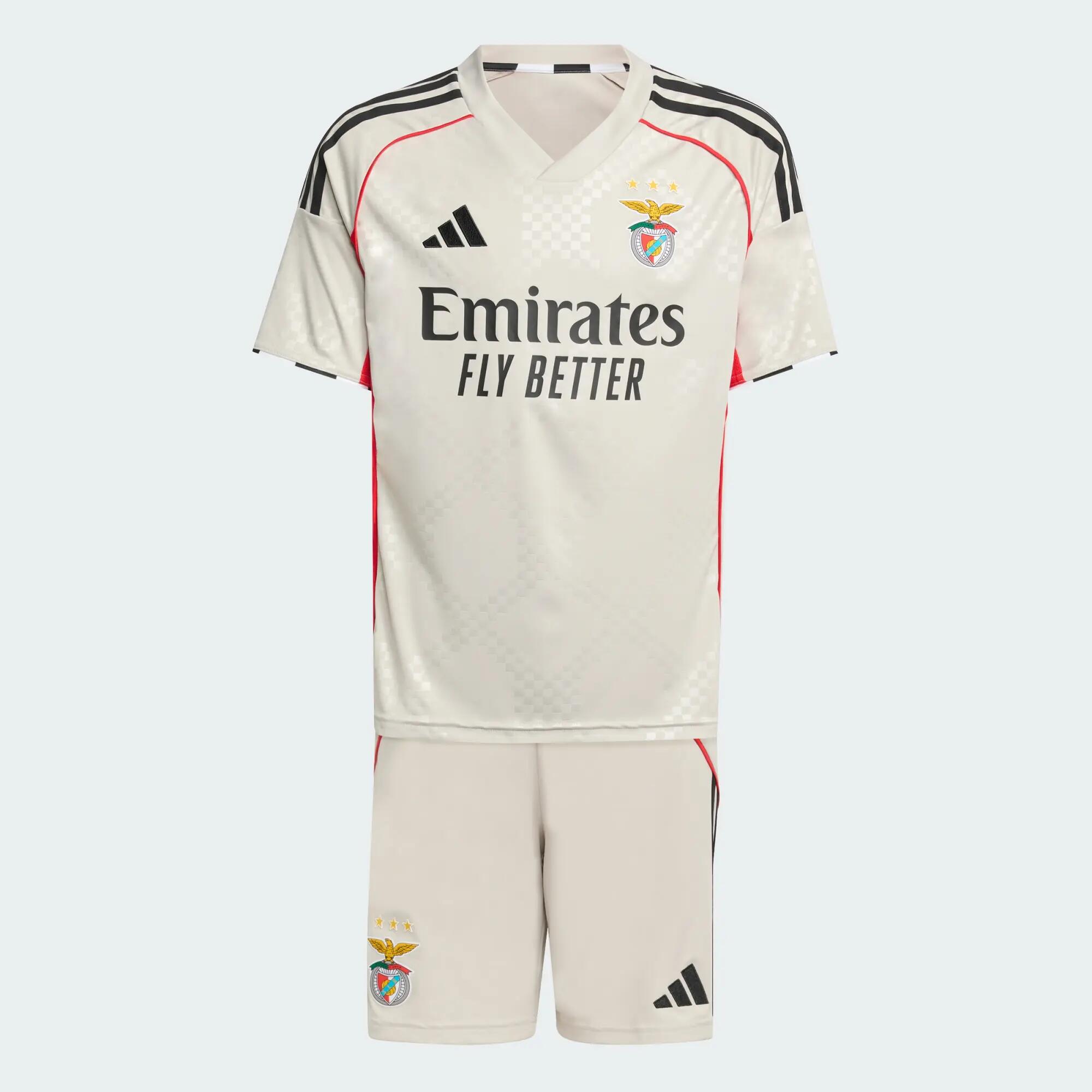 Equipamento Alternativo 25/26 do Benfica - Jovem 2/6