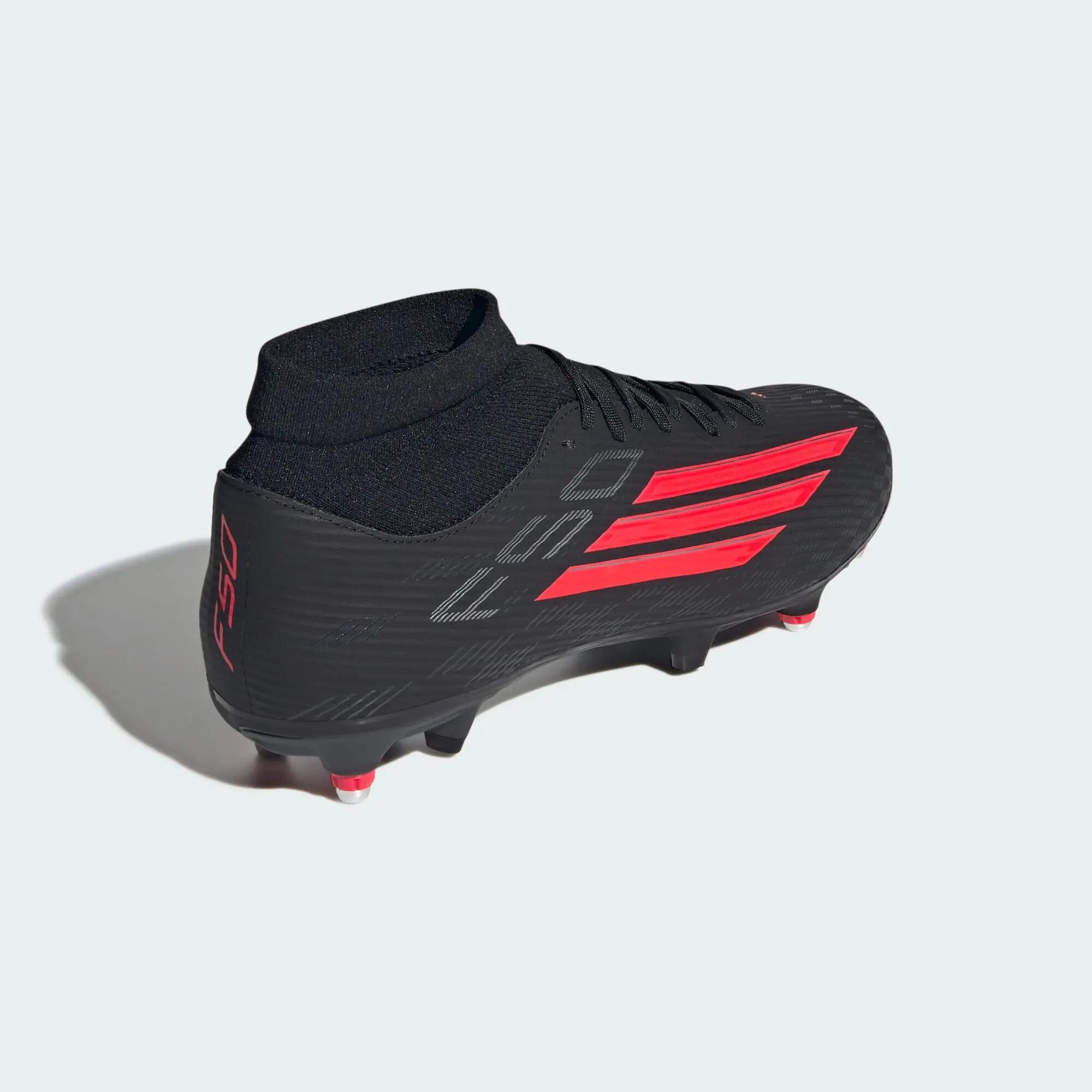 Bota de fútbol de media caña F50 LEAGUE para césped natural húmedo 7/8