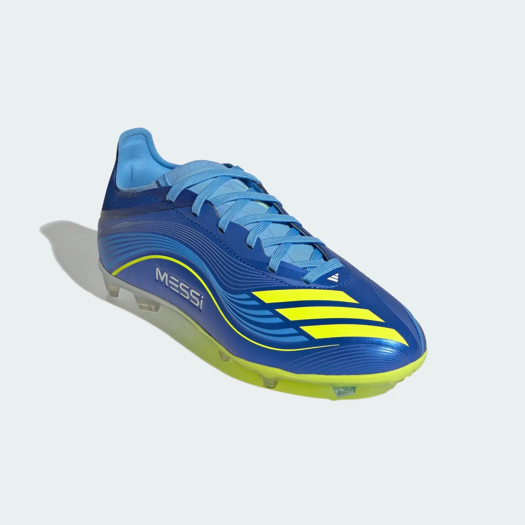 F50 Messi Elite kemény talajra való cipő gyerekeknek 4/8
