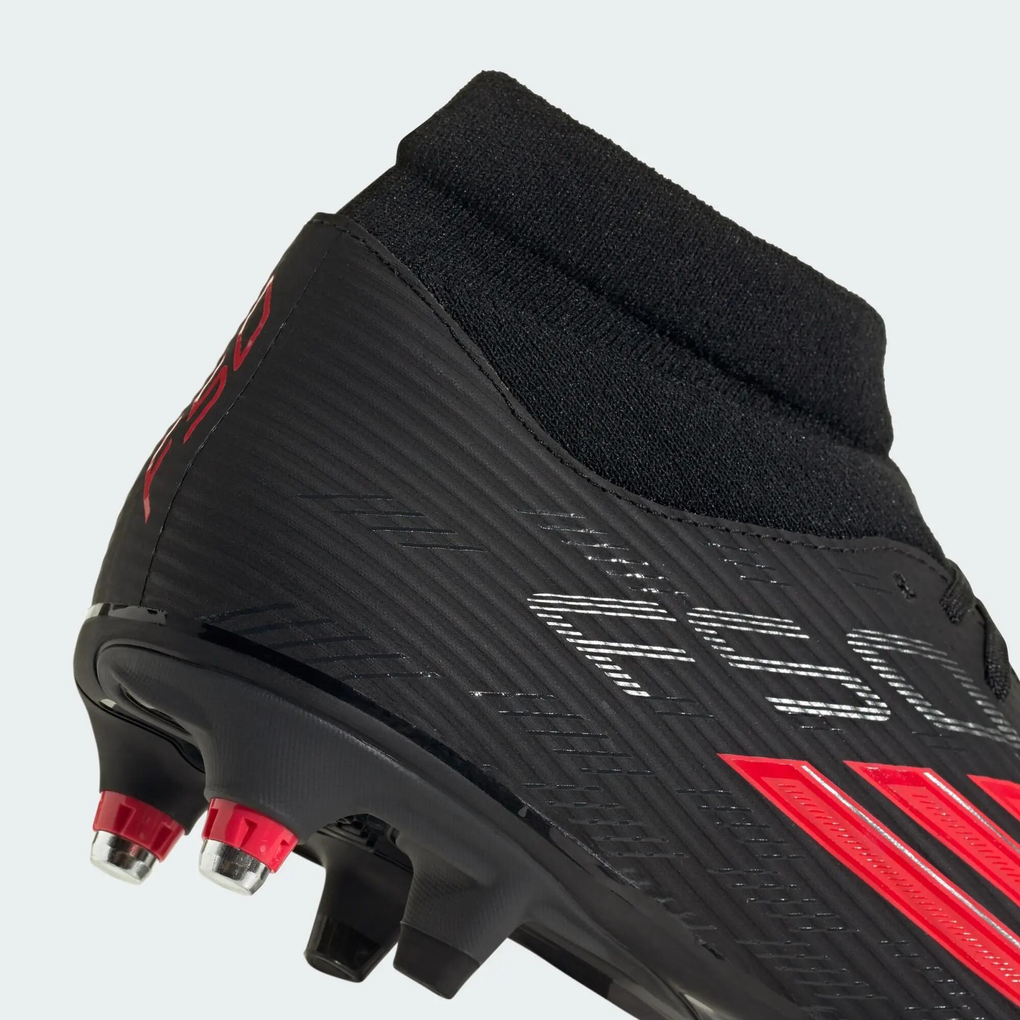 Bota de fútbol de media caña F50 LEAGUE para césped natural húmedo 5/8