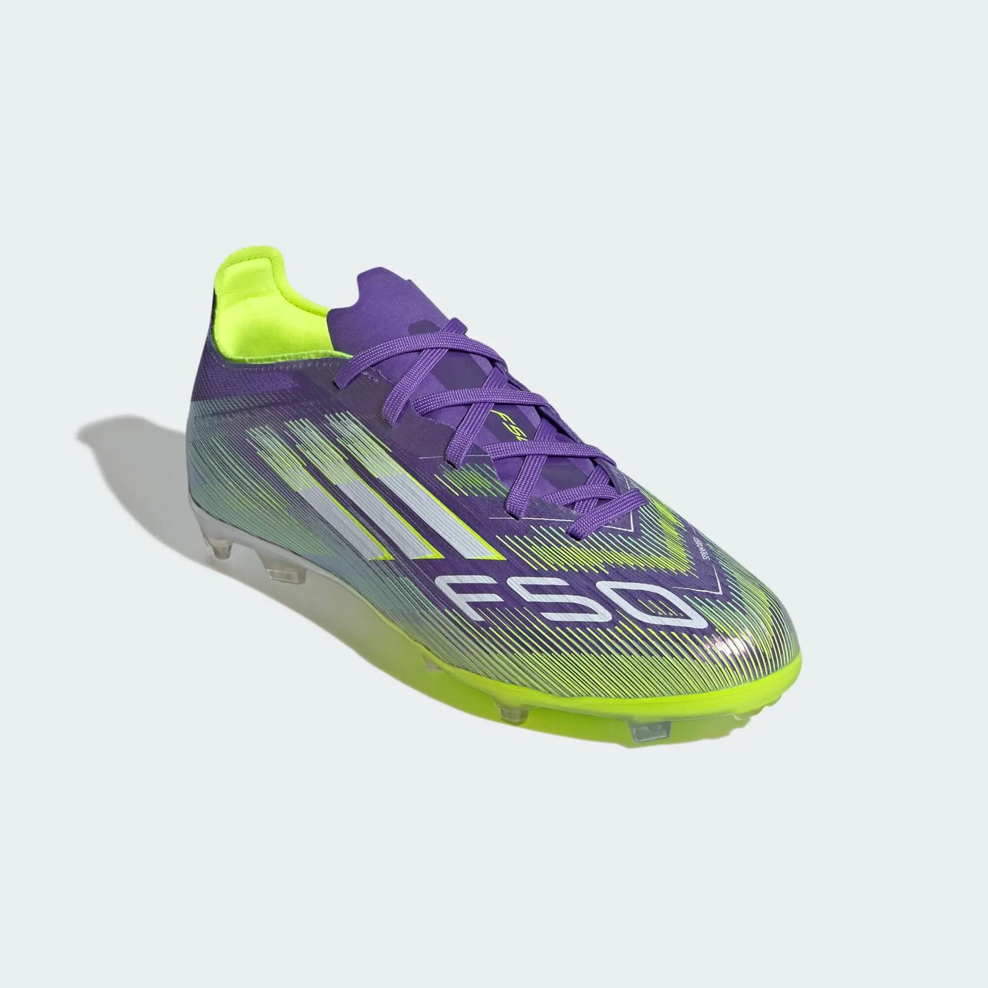 F50 Elite kemény talajra való futballcipő gyerekeknek 4/8