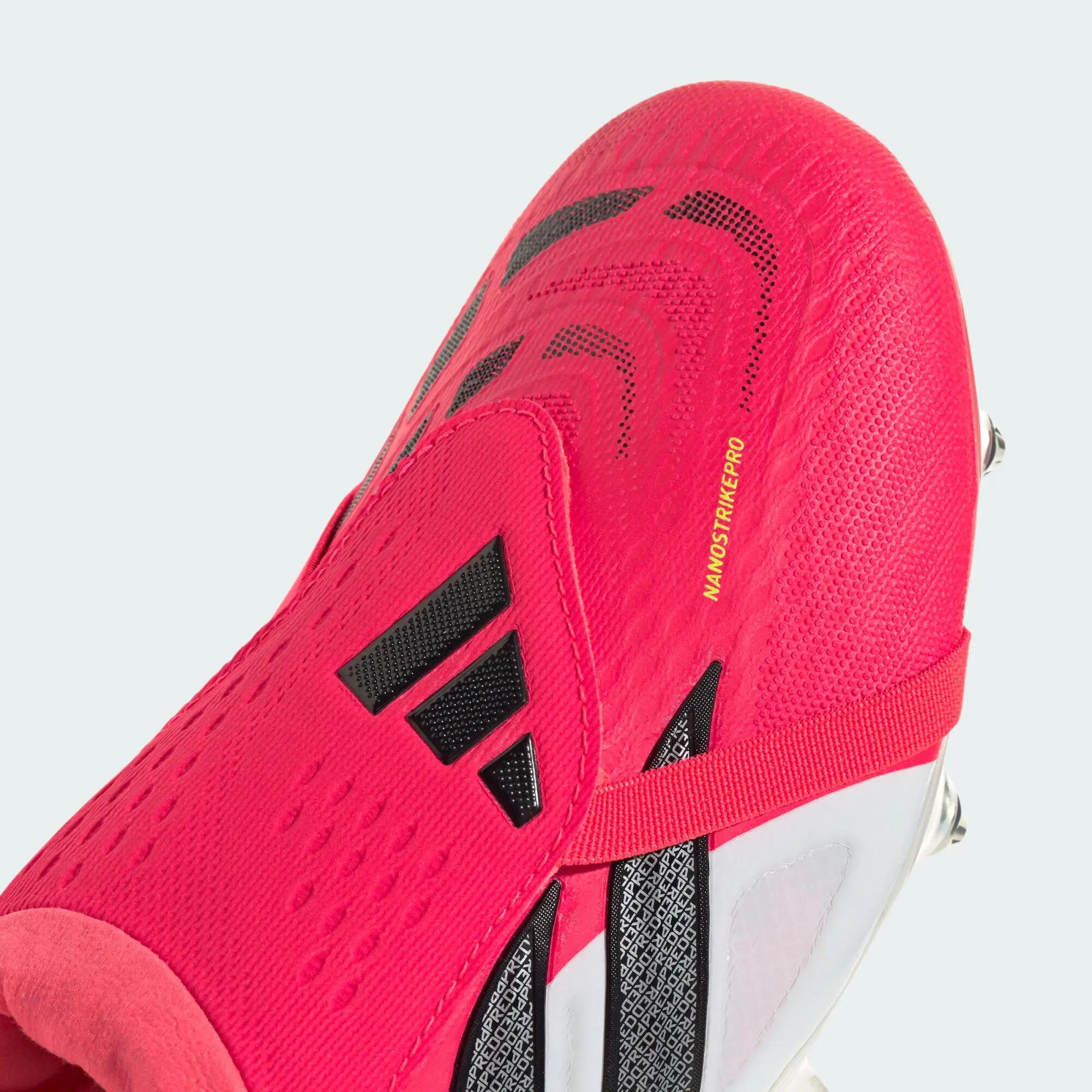 Bota de fútbol con lengüeta plegable PREDATOR PRO césped natural húmedo 5/8