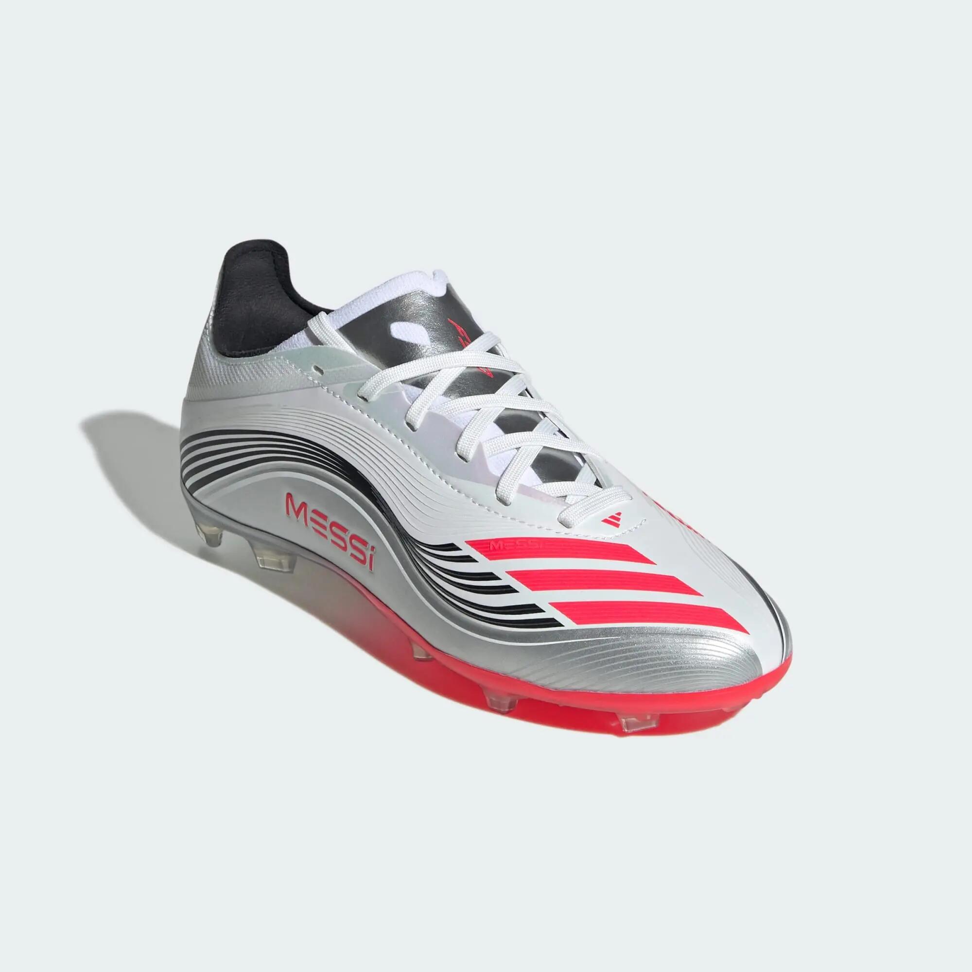 F50 Messi Elite kemény talajra való cipő gyerekeknek 4/8