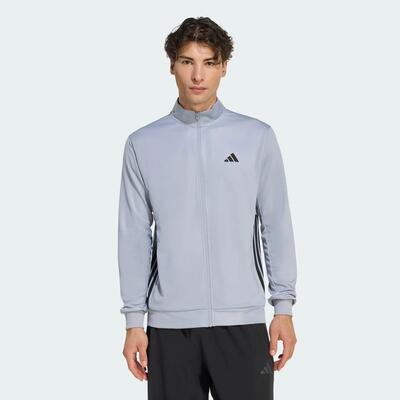 Workout essentials all-set 3-stripes knit sportjack