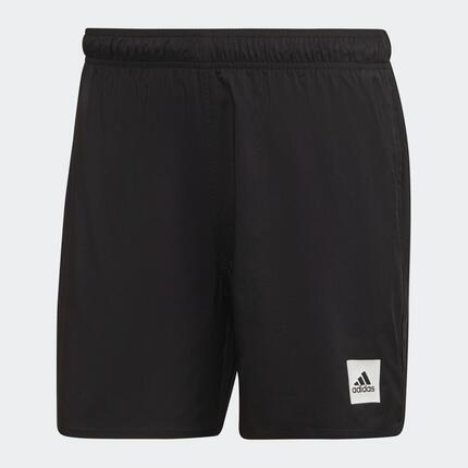 Short de natation uni de courte longueur