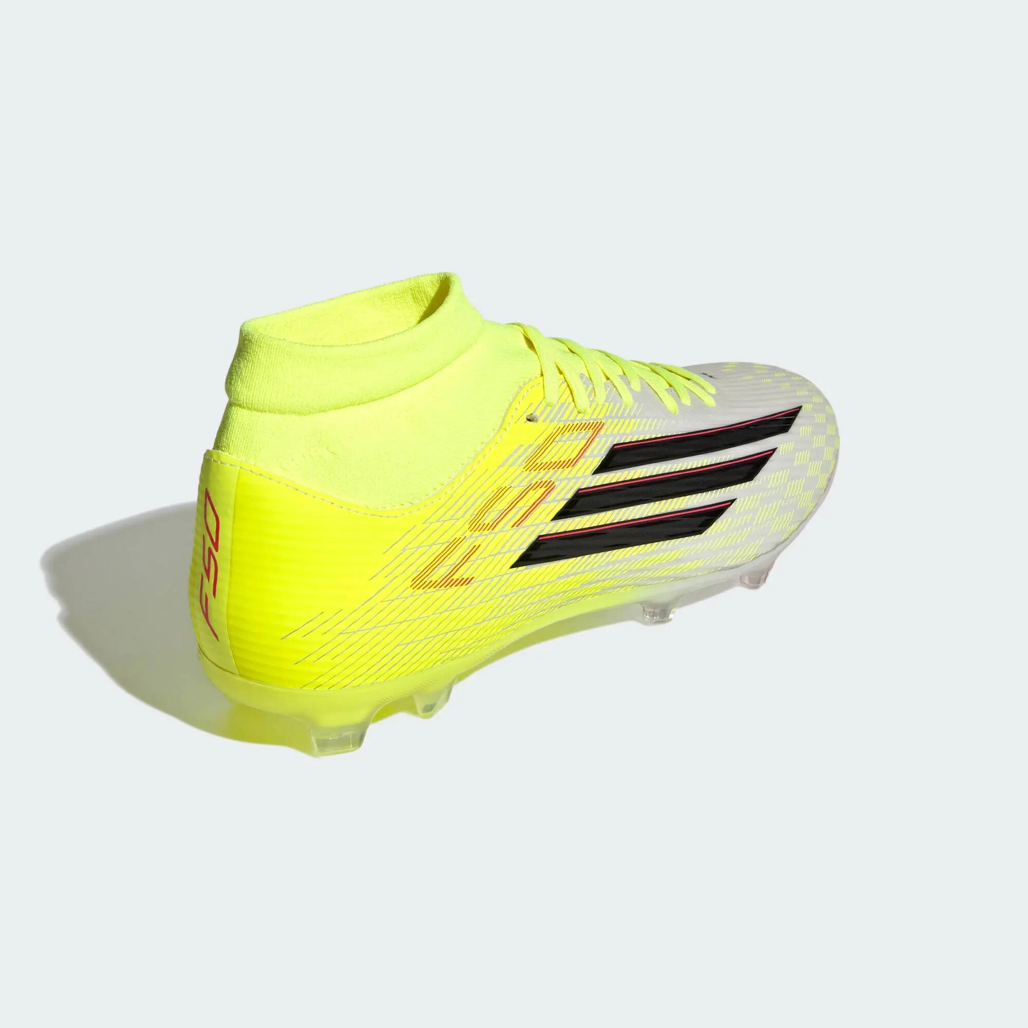 Botas de Futebol de Cano Médio F50 League - Piso Firme/Multissuperfície 7/15