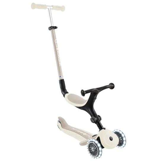 Trottinette évolutive GO-UP ACTIVE LIGHTS ESSENTIAL - Beige coconut