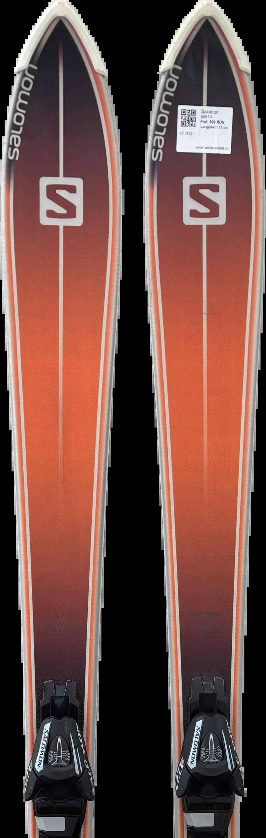 Втори живот - Ски Salomon BBR Freeride 7.5 175cm, Много добро