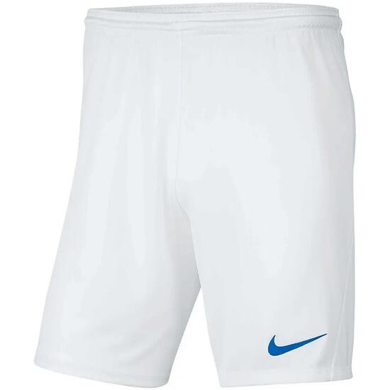 Short De Foot PARK Homme (Blanc / Bleu)