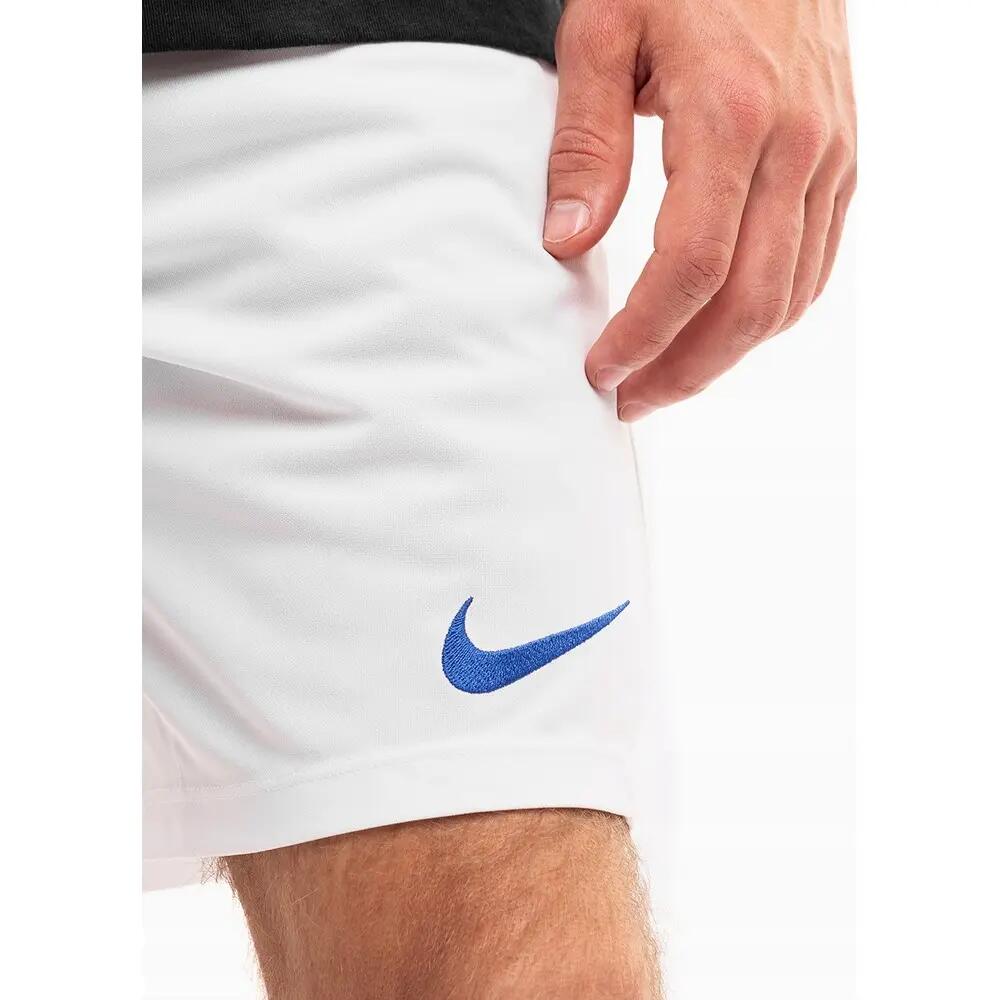 Short De Foot PARK Homme (Blanc / Bleu) 3/5
