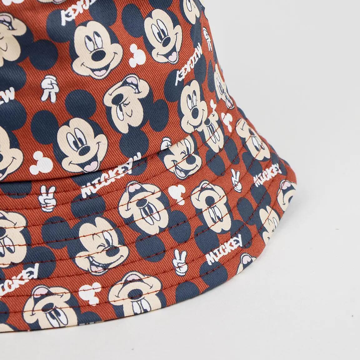 Chapéu de pescador infantil Mickey Mouse em algodão, Multicor 2/6
