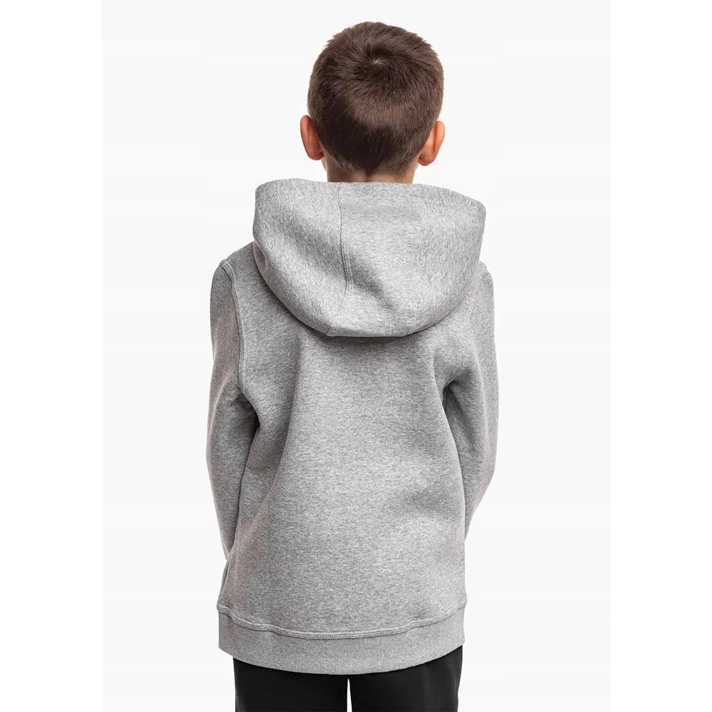Felpa Con Cappuccio E Zip Intera Pile Bambini Nike Park 26 Grigio 5/5