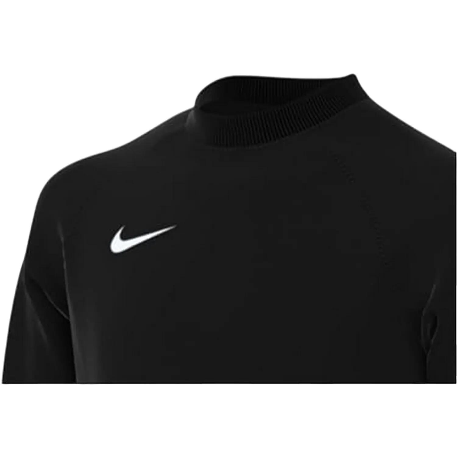 Camiseta infantil Nike de manga curta, Preto 3/3