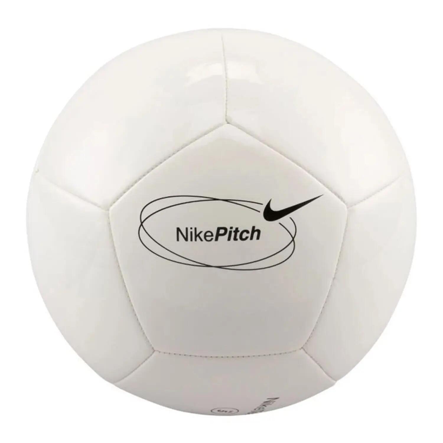 "Pitch Team" Fußball, Swoosh Damen und Herren Weiß 4 2/3
