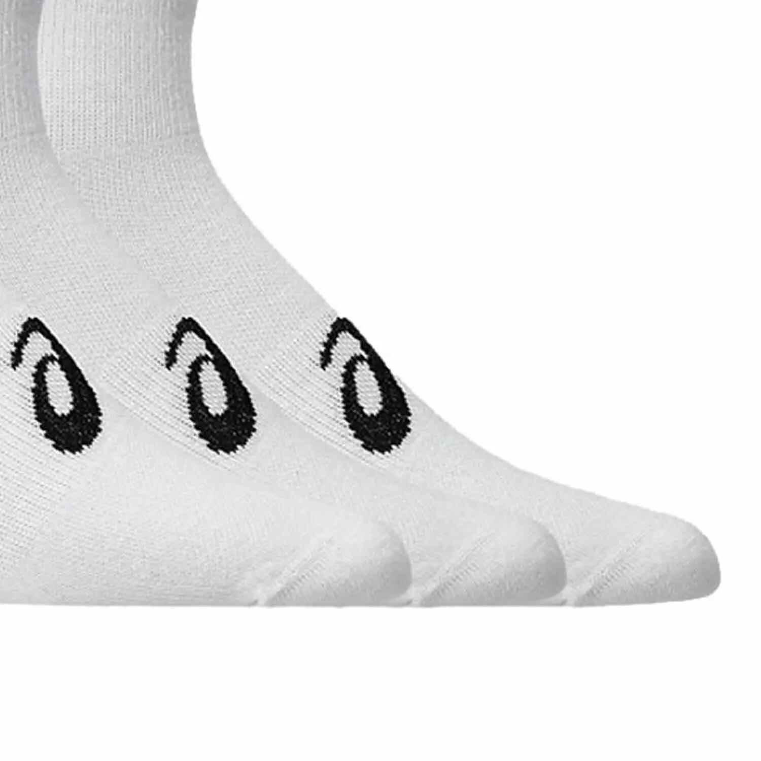 Unisex Adult Ankle Socks (Pack of 3) (White) 3/3