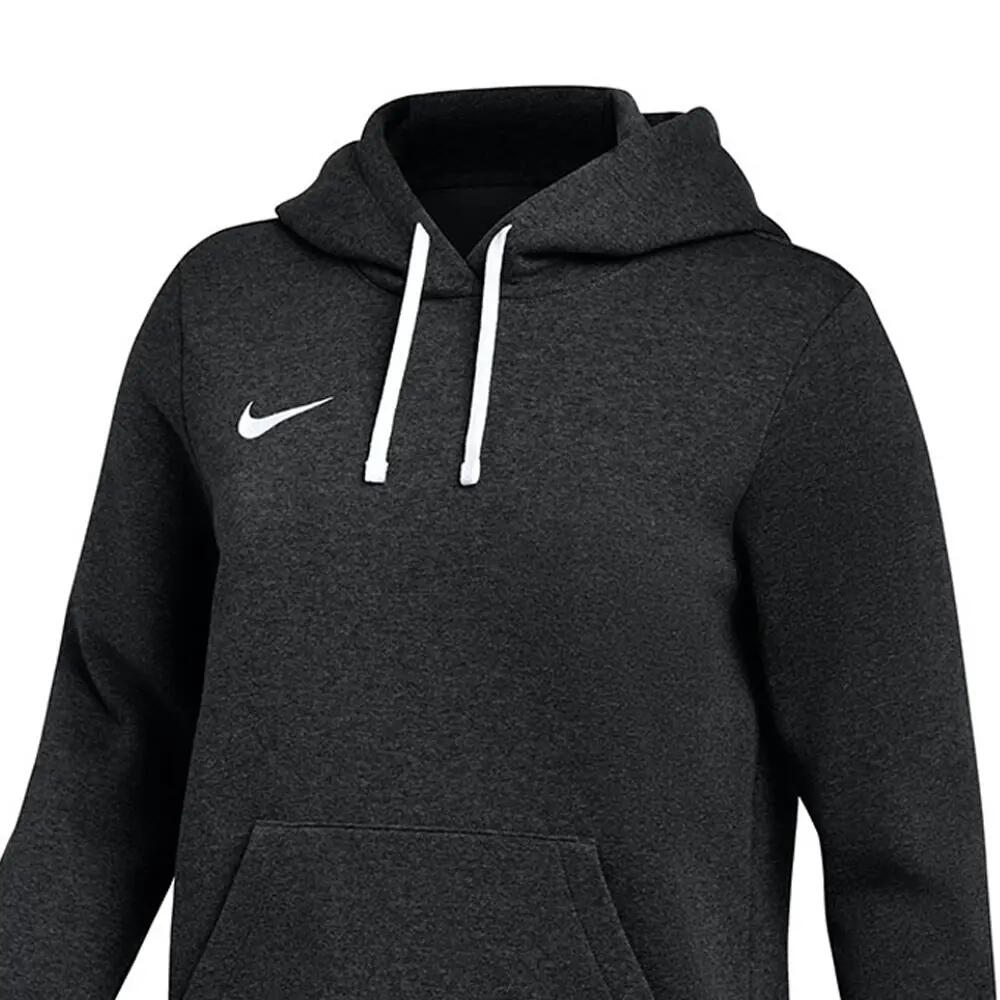 Womens/Ladies Park 26 Polycotton Hoodie (Black) 3/3