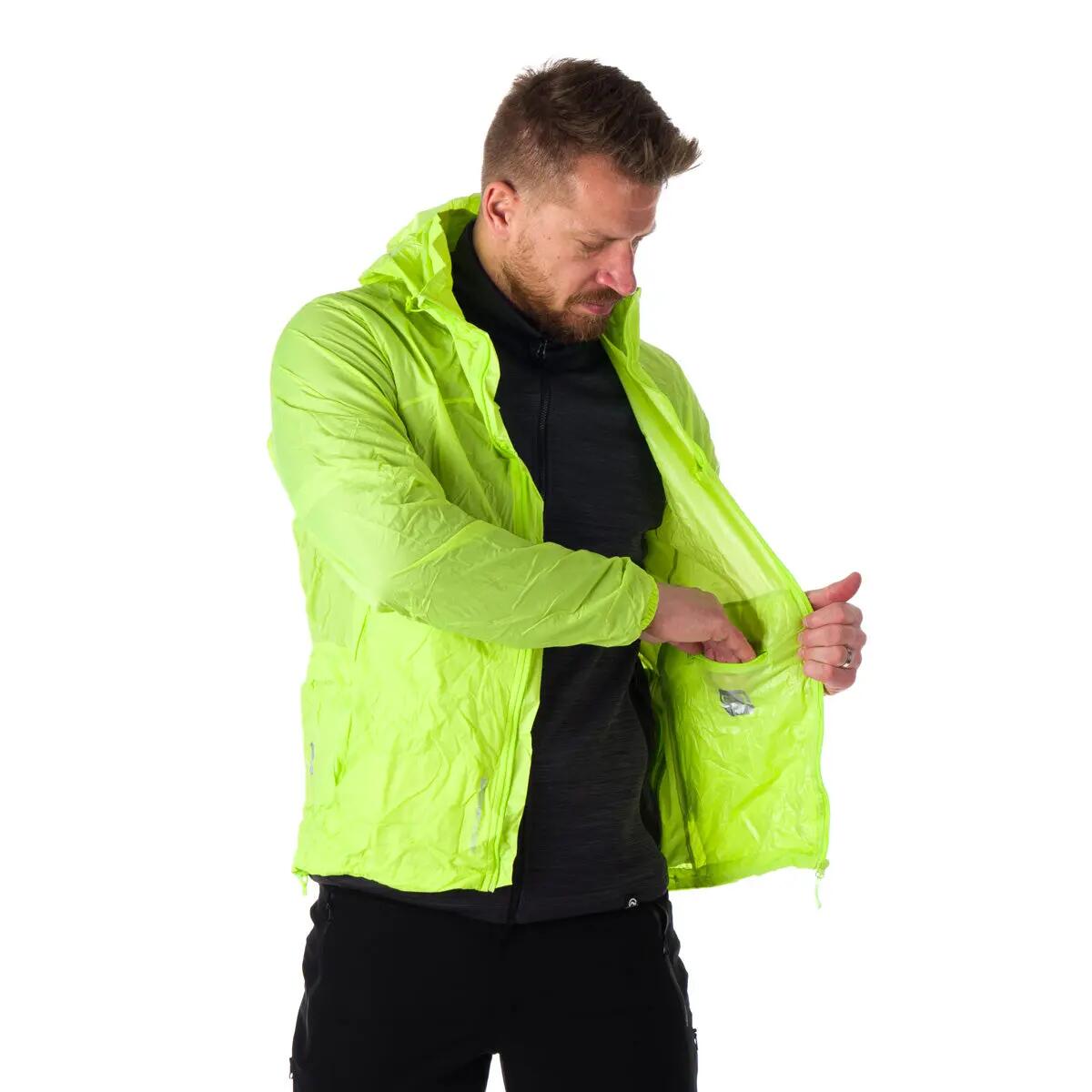 Pánská nepromokavá multisportovní bunda sbalitelná 2L NORTHKIT 9/12