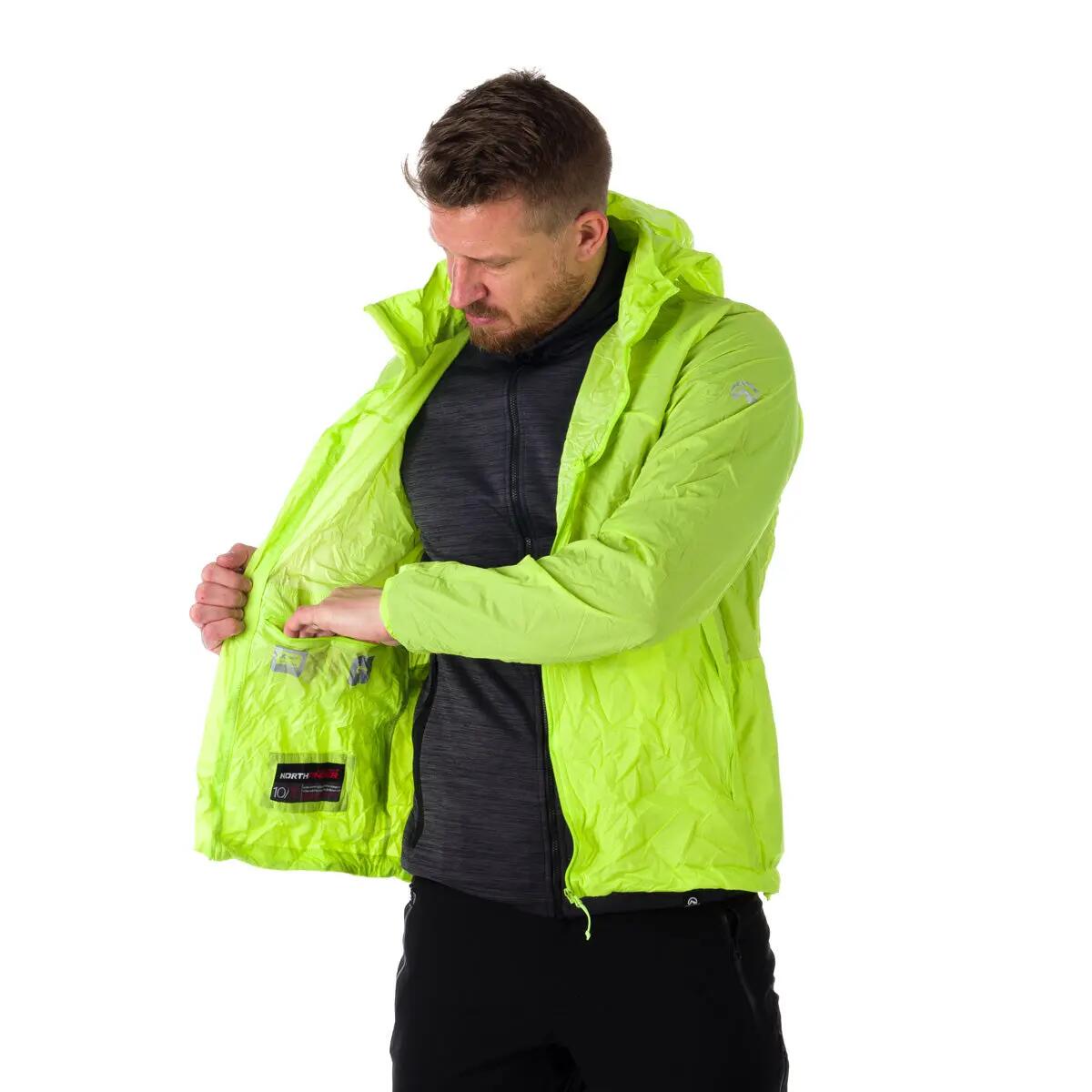 Pánská nepromokavá multisportovní bunda sbalitelná 2L NORTHKIT 8/12