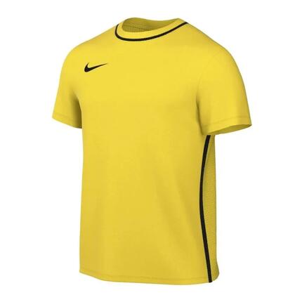 Maillot Manches Courtes Motif/style Passepoil Contrasté PARK Homme (Jaune)