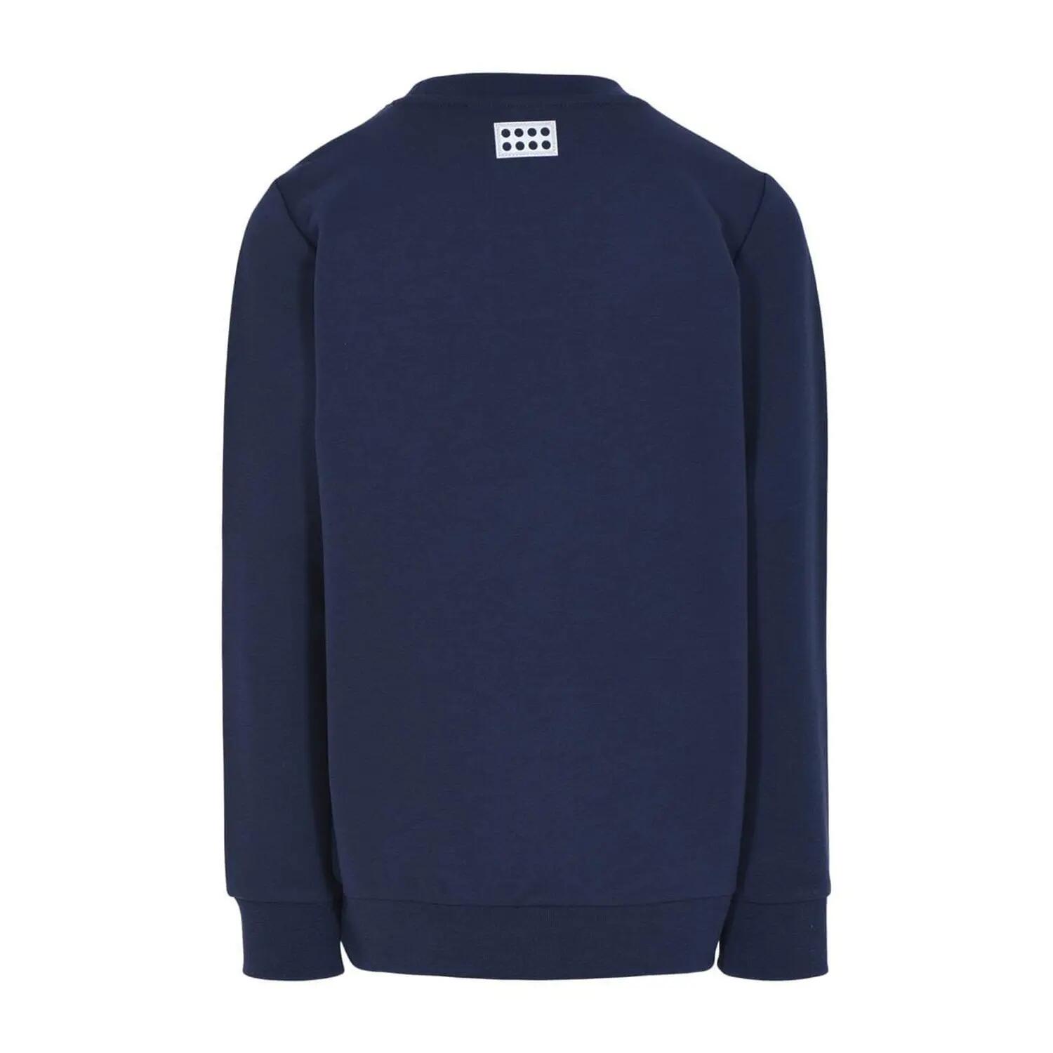 Bluza dziecięca LEGO z raglanowymi rękawami 11010067/590 - granatowa 4/5