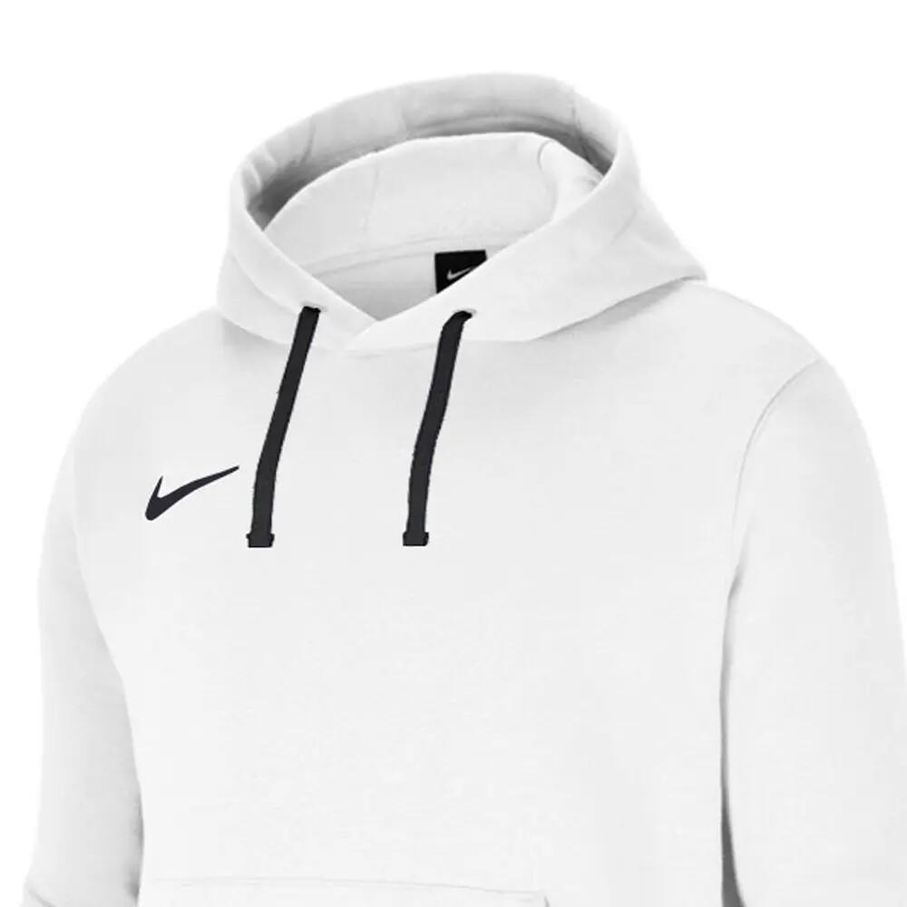 Sweat À Capuche Motif/style Logo PARK Homme (Blanc) 3/3