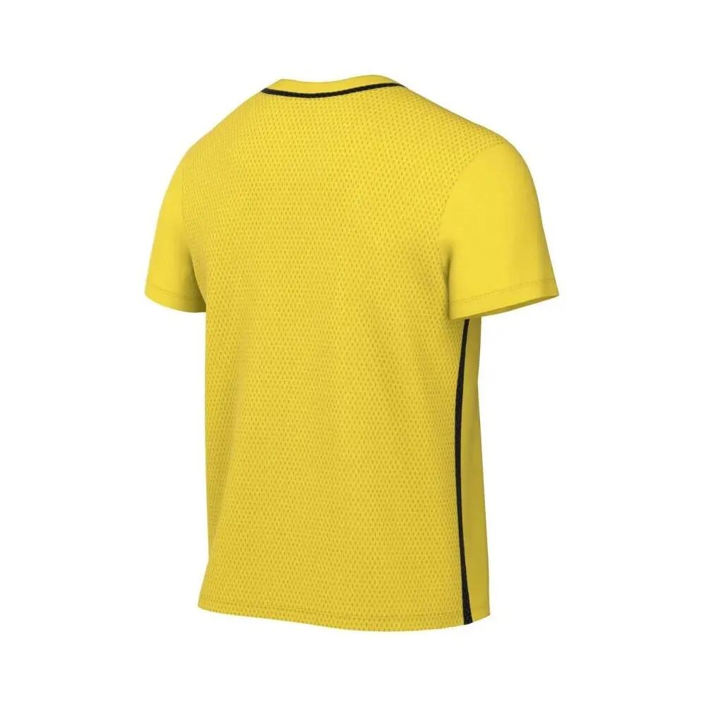 Maillot Manches Courtes Motif/style Passepoil Contrasté PARK Homme (Jaune) 2/7